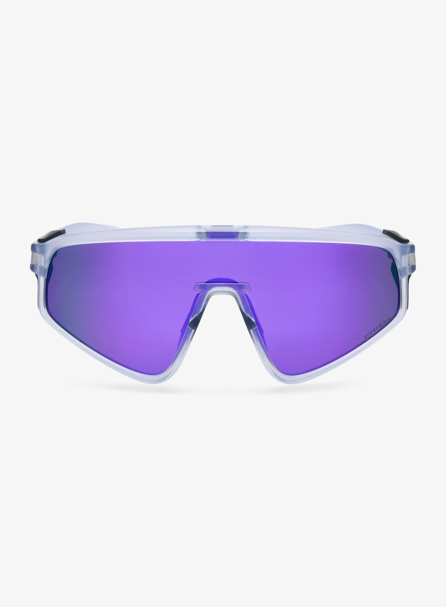 Sončna očala Oakley Latch Panel - matte clear/prizm violet