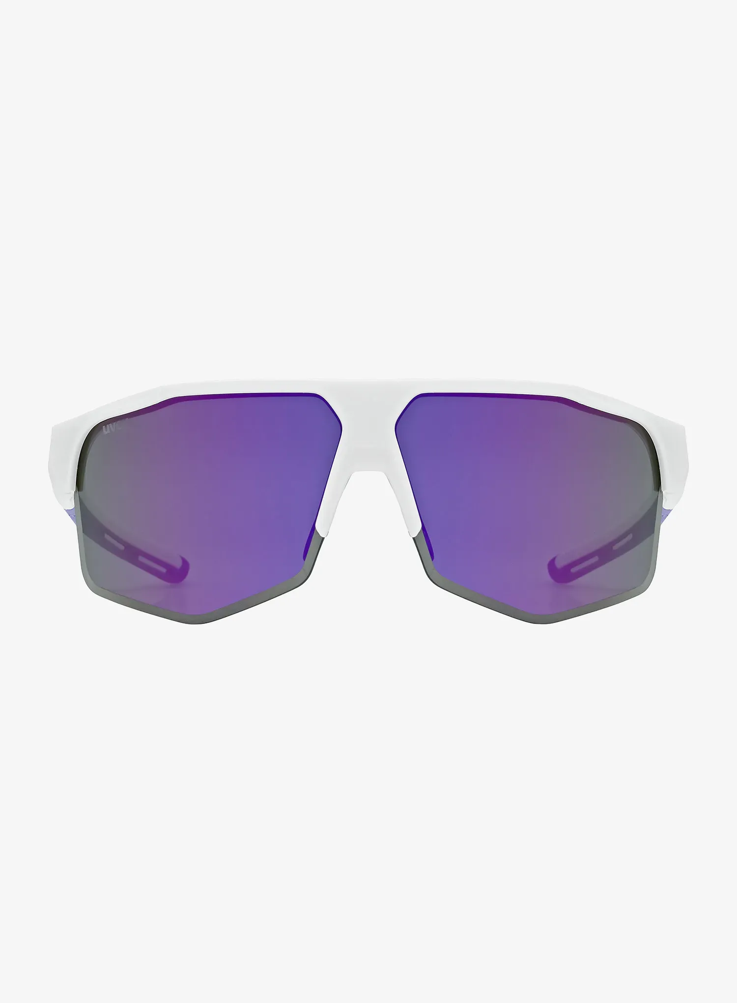 Sončna očala Uvex Axos Set - white matt/mirror purple