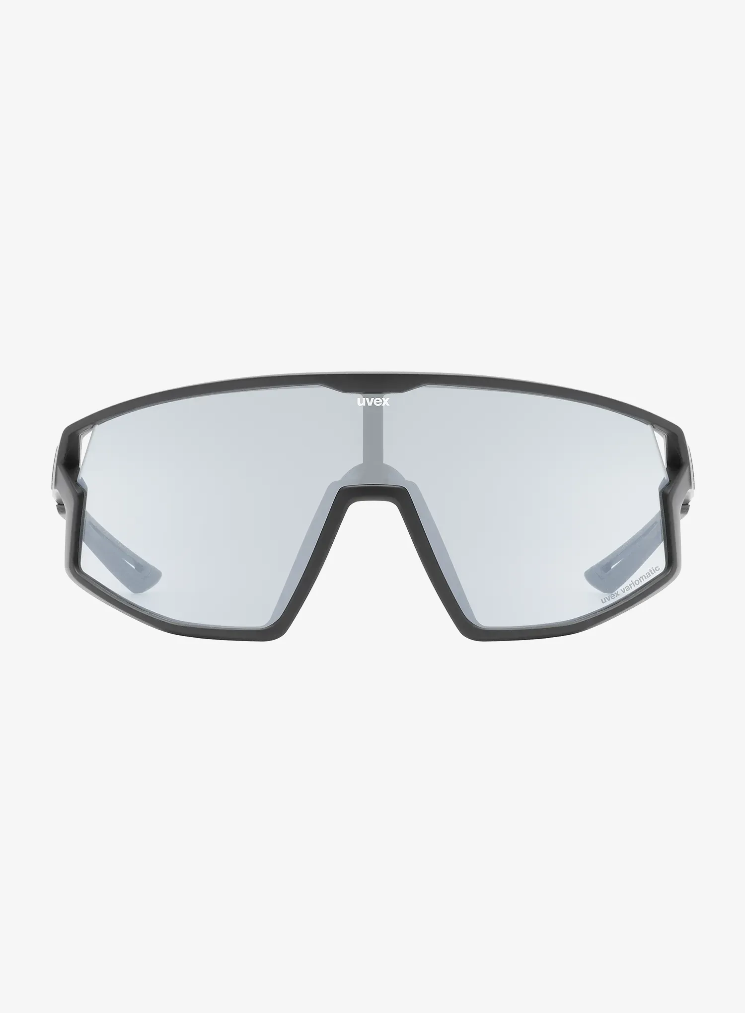 Fotokromatska kolesarska očala Uvex Skyryse V - black matt/silver