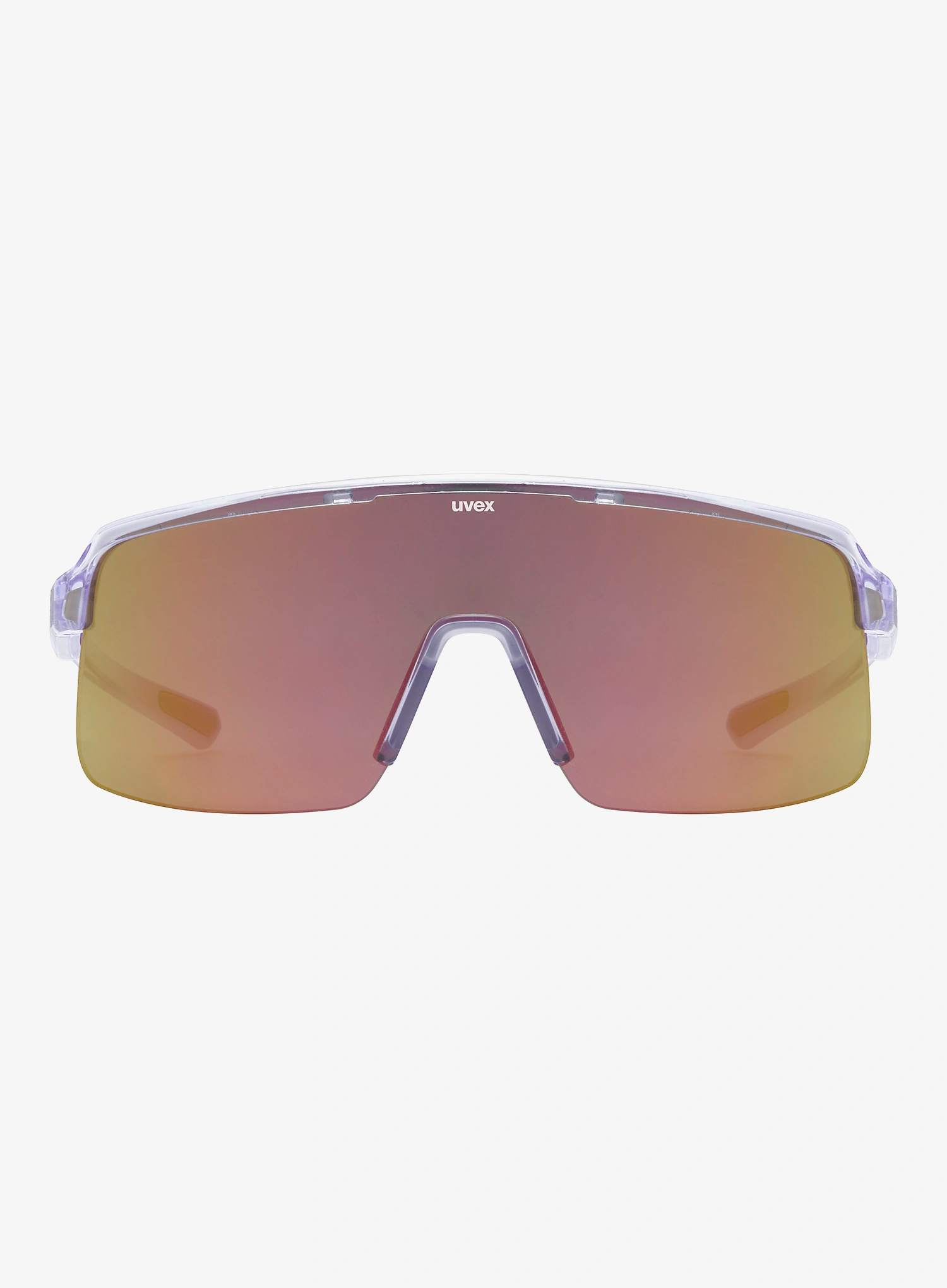 Kolesarska očala Uvex Dyrt - clear purple/mir.red