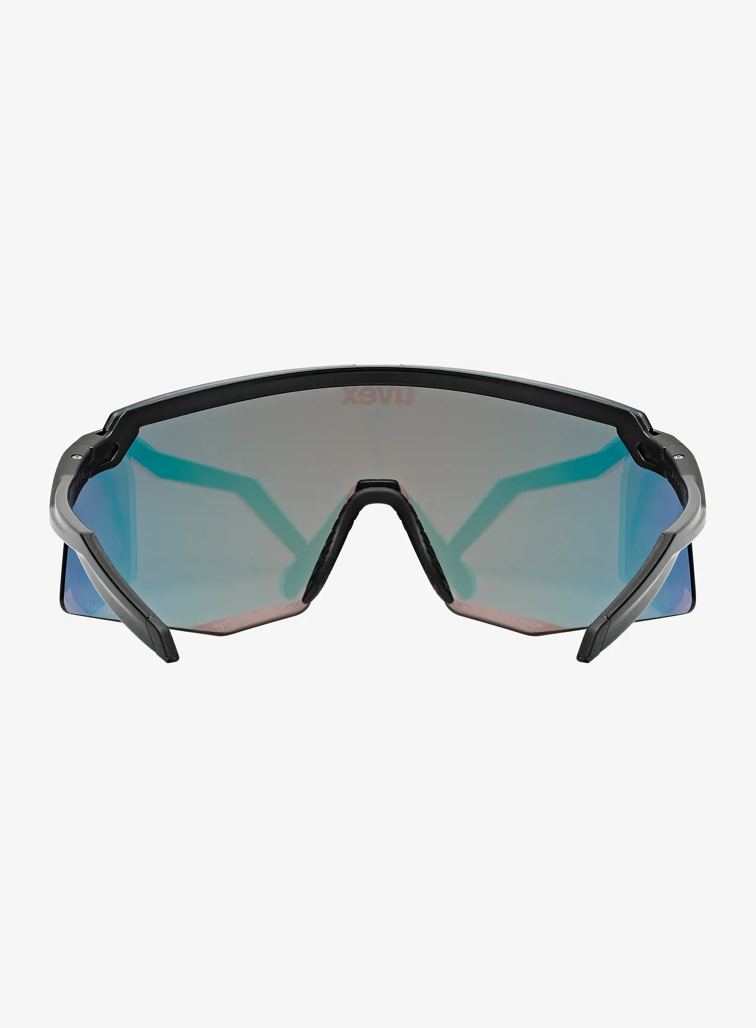 Kolesarska očala Uvex Pace Stage CV - black matt/mirror red