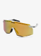 Kolesarska očala Uvex Pace Stage CV - white matt/mirror yellow