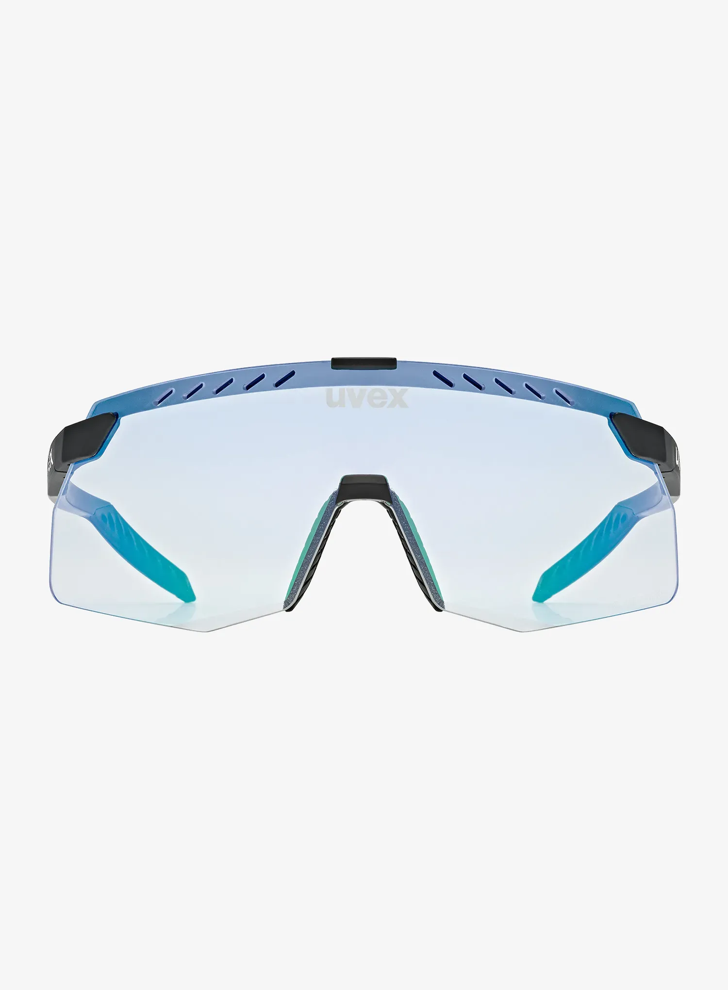 Kolesarska očala Uvex Pace Stage S V - black matt/mirror blue