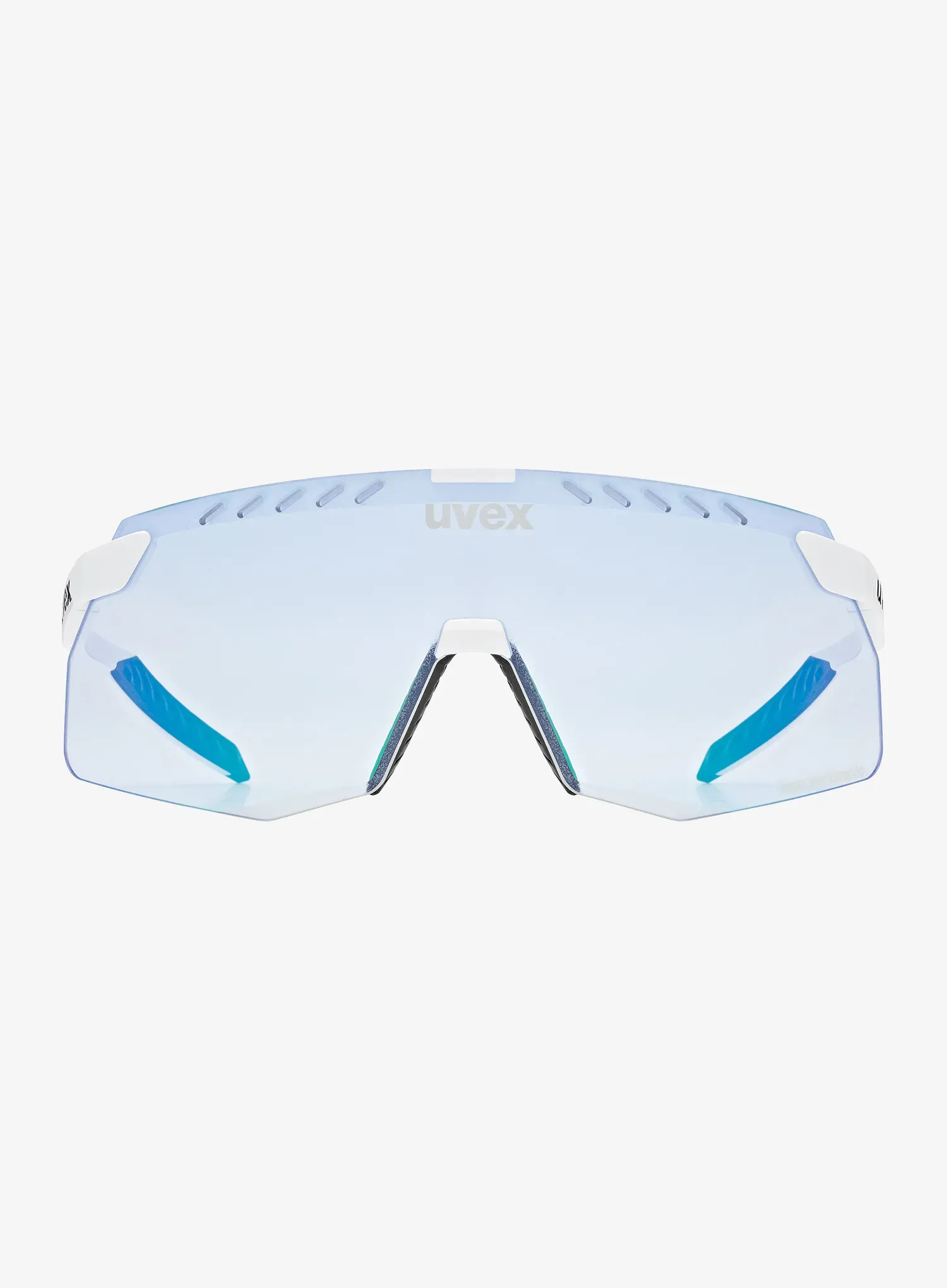 Kolesarska očala Uvex Pace Stage S V - white matt/mirror blue