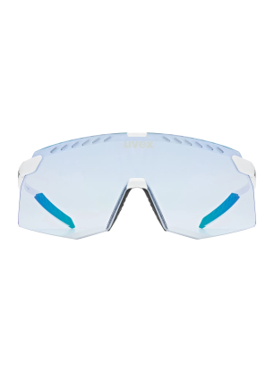 Kolesarska očala Uvex Pace Stage V - white matt/mirror blue