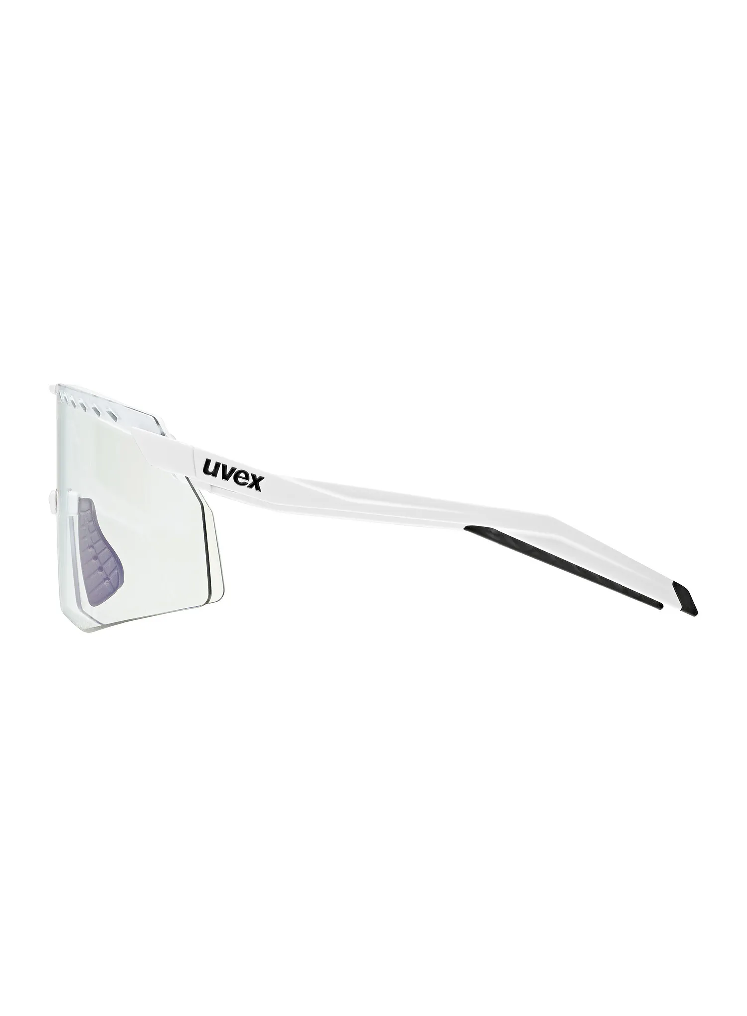 Kolesarska očala Uvex Pace Stage V - white matt/mirror blue