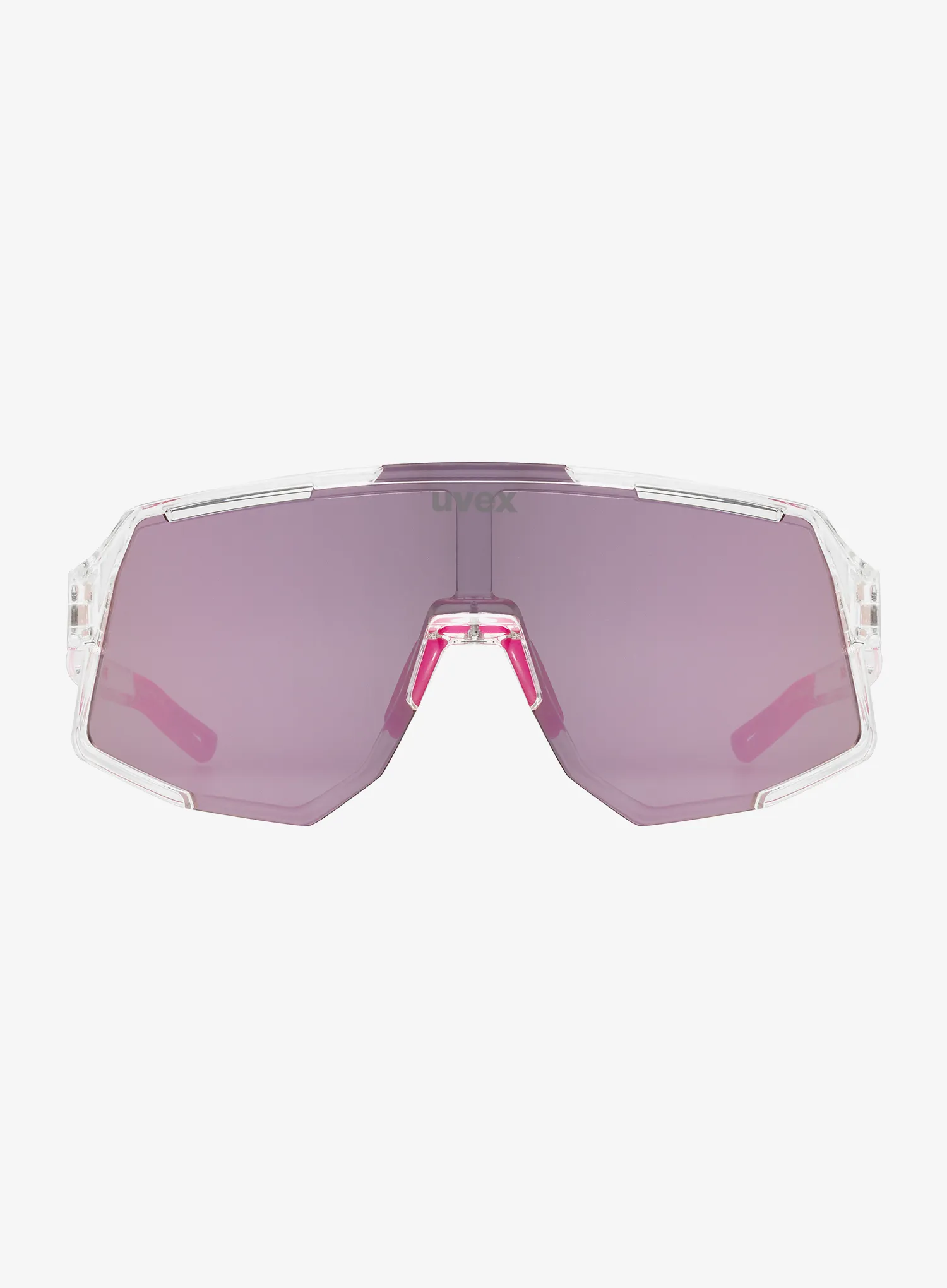 Kolesarska očala Uvex Sequenze - clear/mir.pink