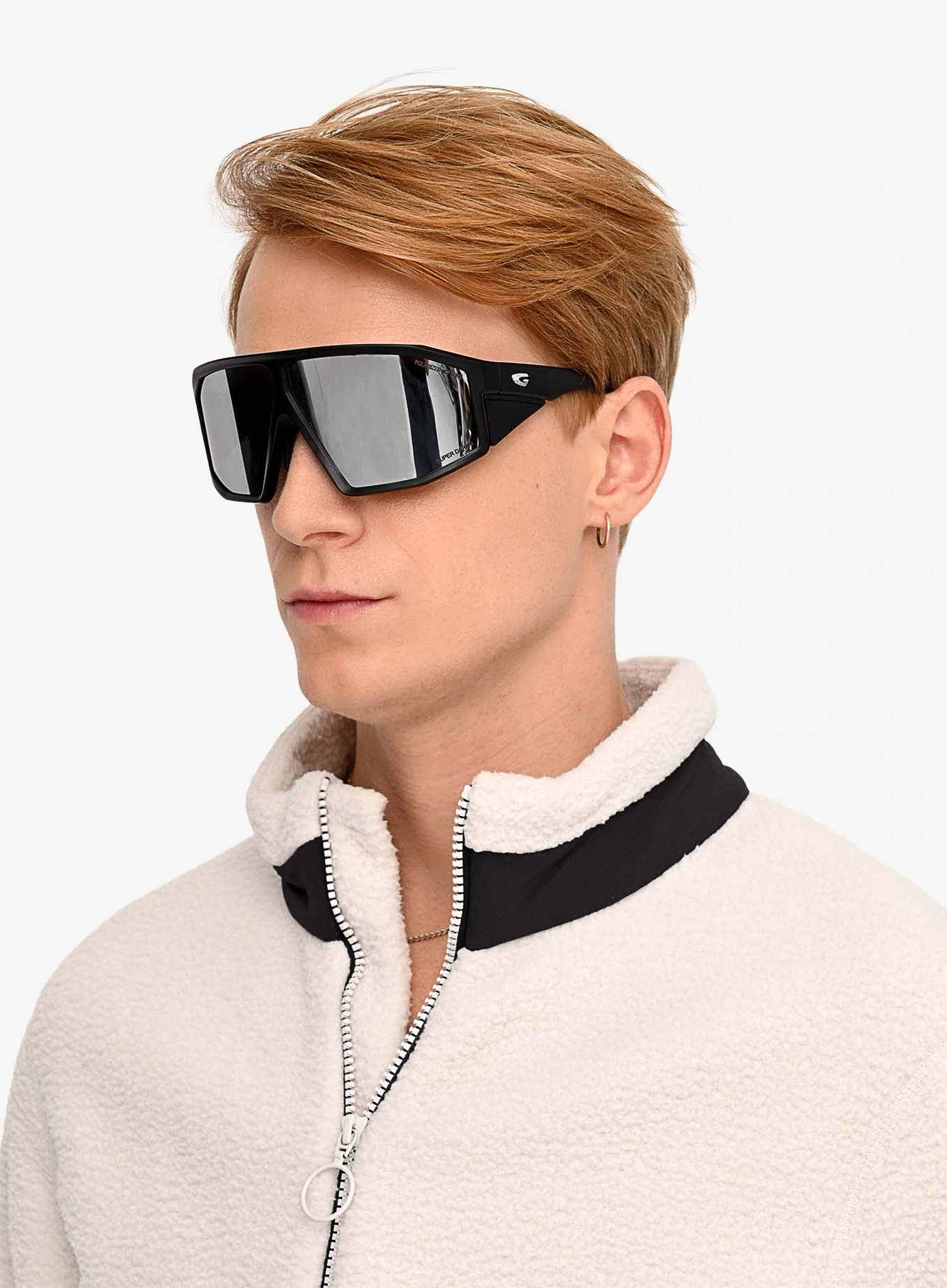Gorska očala GOG Lhotse - matt black/reflex silver
