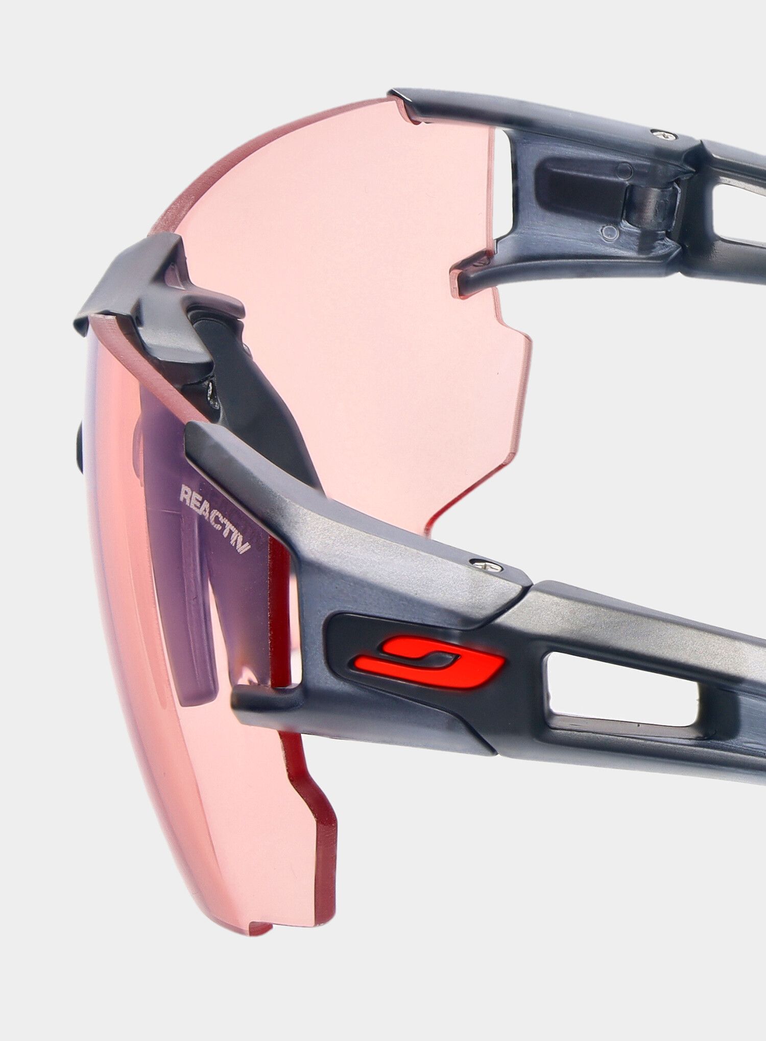 Ženska sončna očala Julbo Aerolite - Reactiv 1-3 - translucent black/red