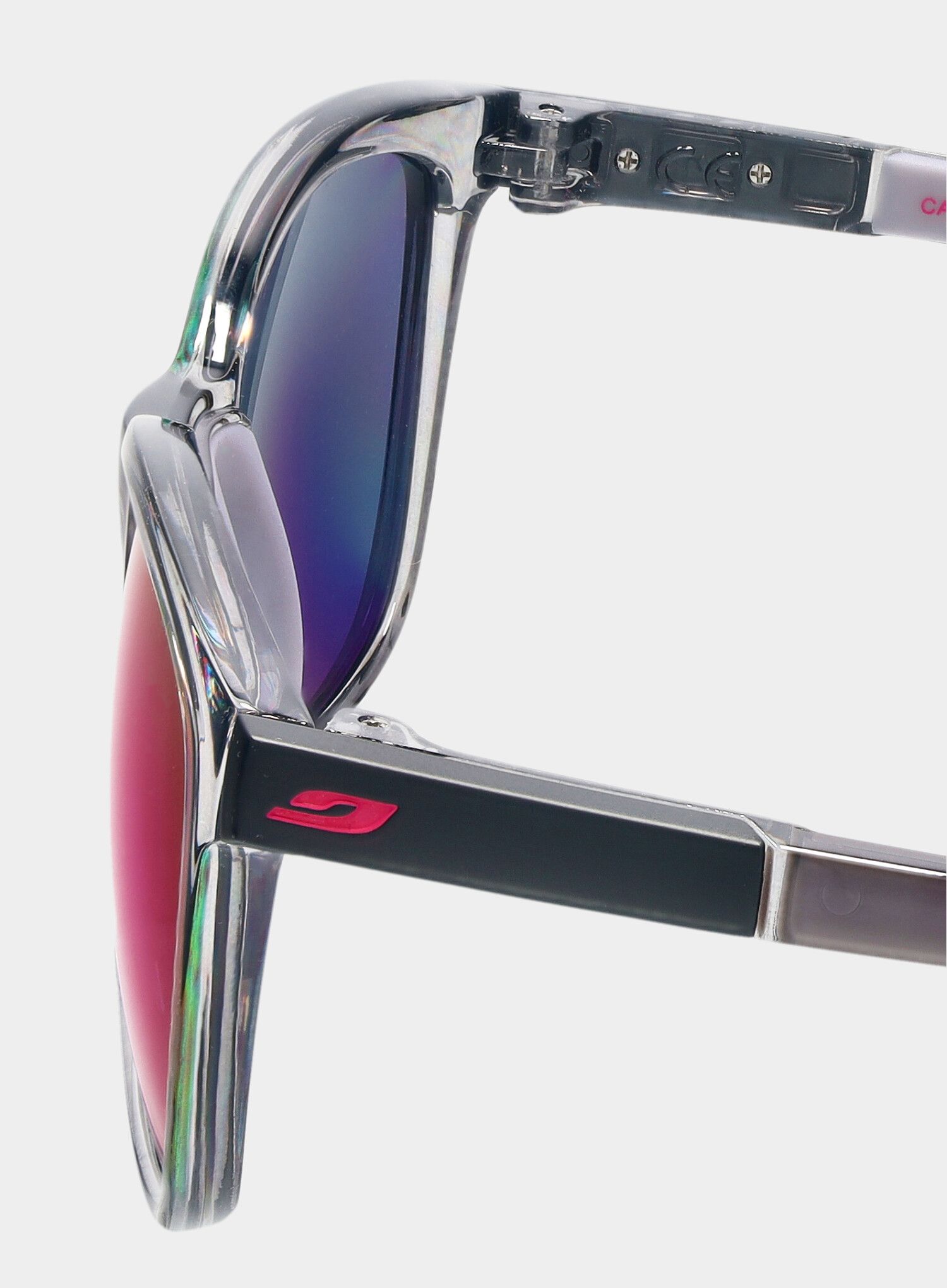 Ženska sončna očala Julbo Spark - SP3CF - gloss translucent gray/pink