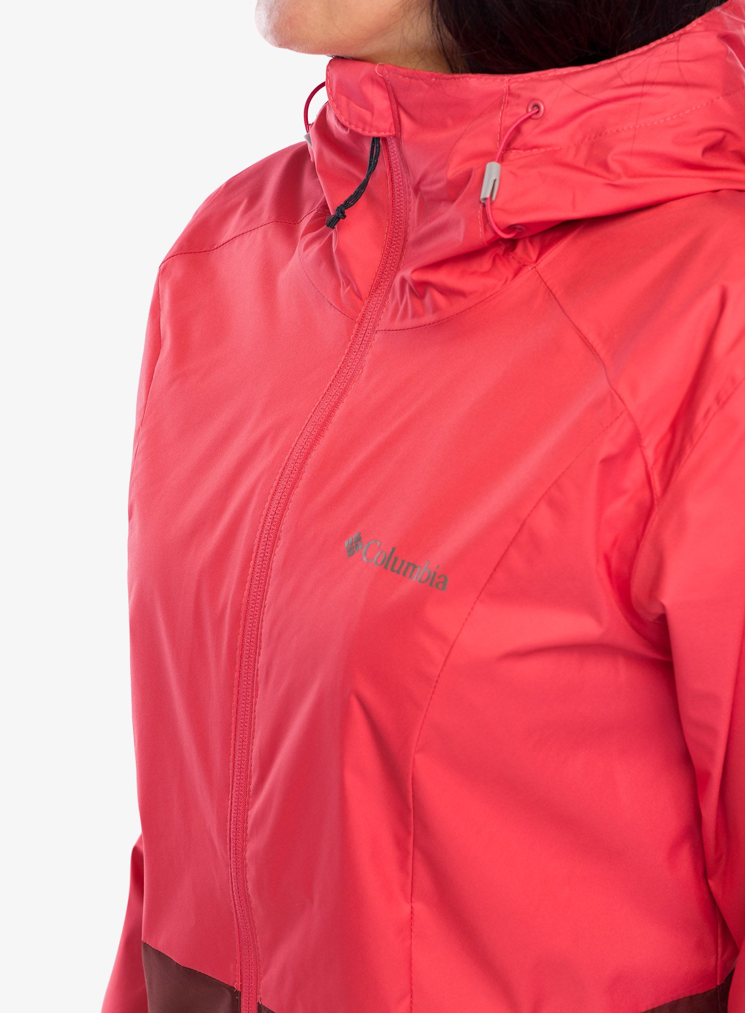 Ženska jakna Columbia Inner Limits III Jacket - juicy/spice