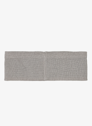 Naglavni trak Buff Crossknit Headband - solid lightgrey