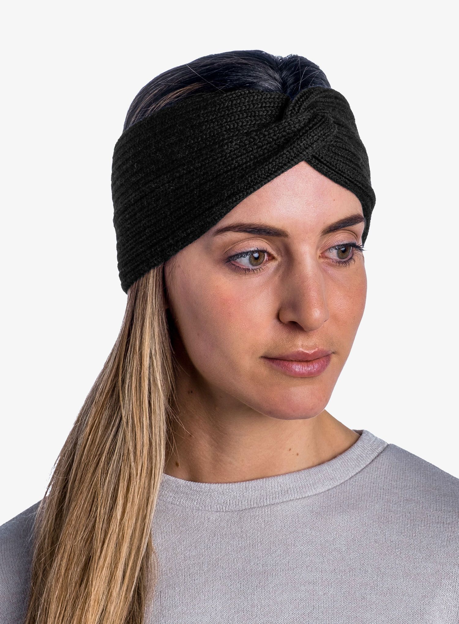 Ženski naglavni trak Buff Knitted Headband Norval - graphite