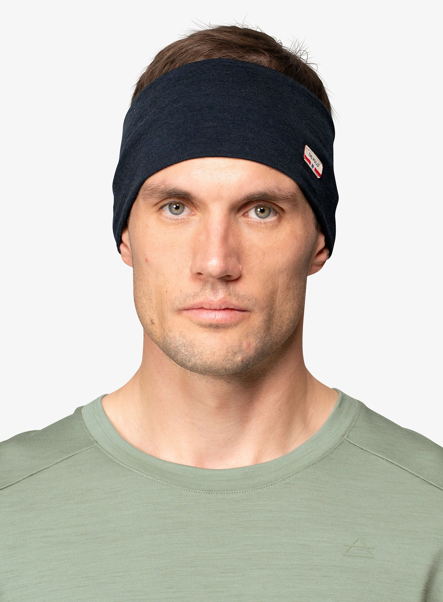Naglavni trak Devold Breeze Plus Merino 200 Headband - ink