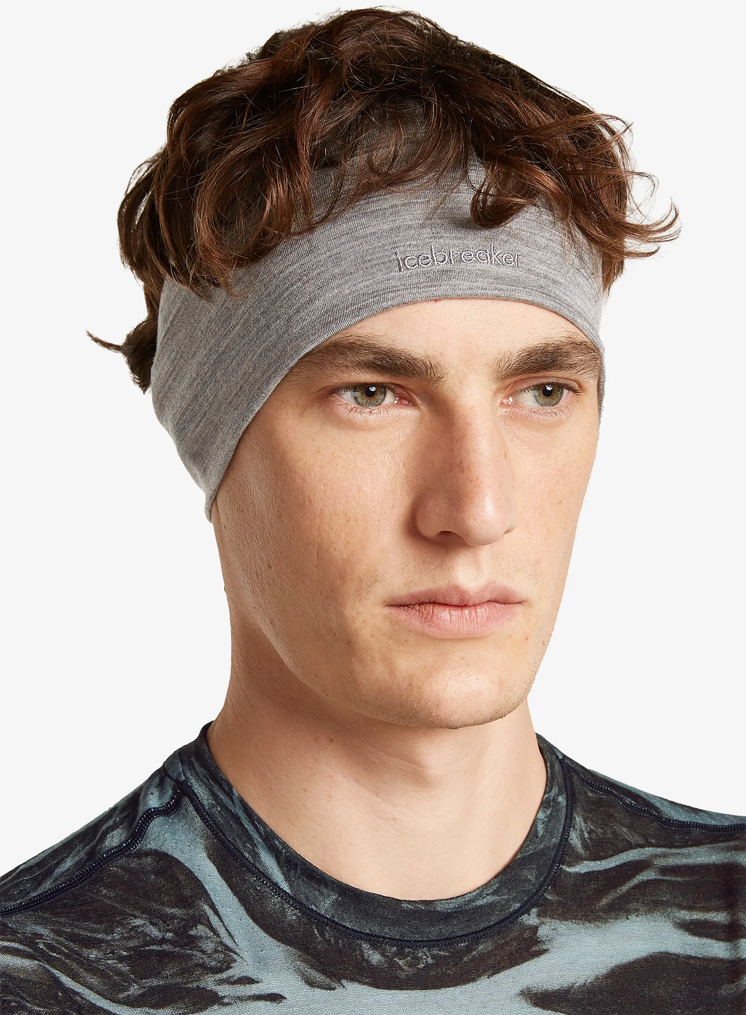 Naglavni trak Icebreaker Cool-Lite Sphere Headband - metro hthr