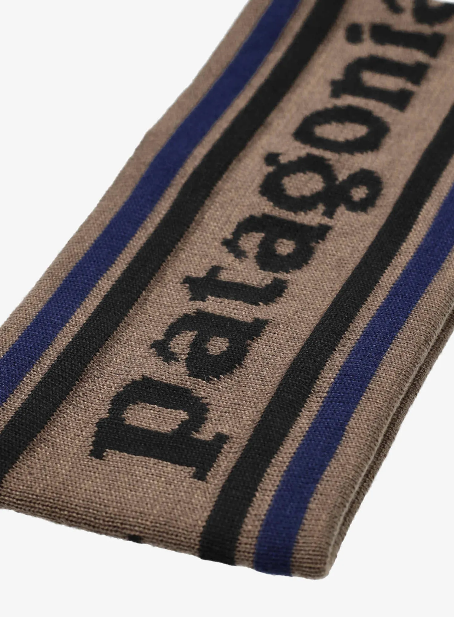 Naglavni trak Patagonia Powder Town Headband - park stripe/marlow brown