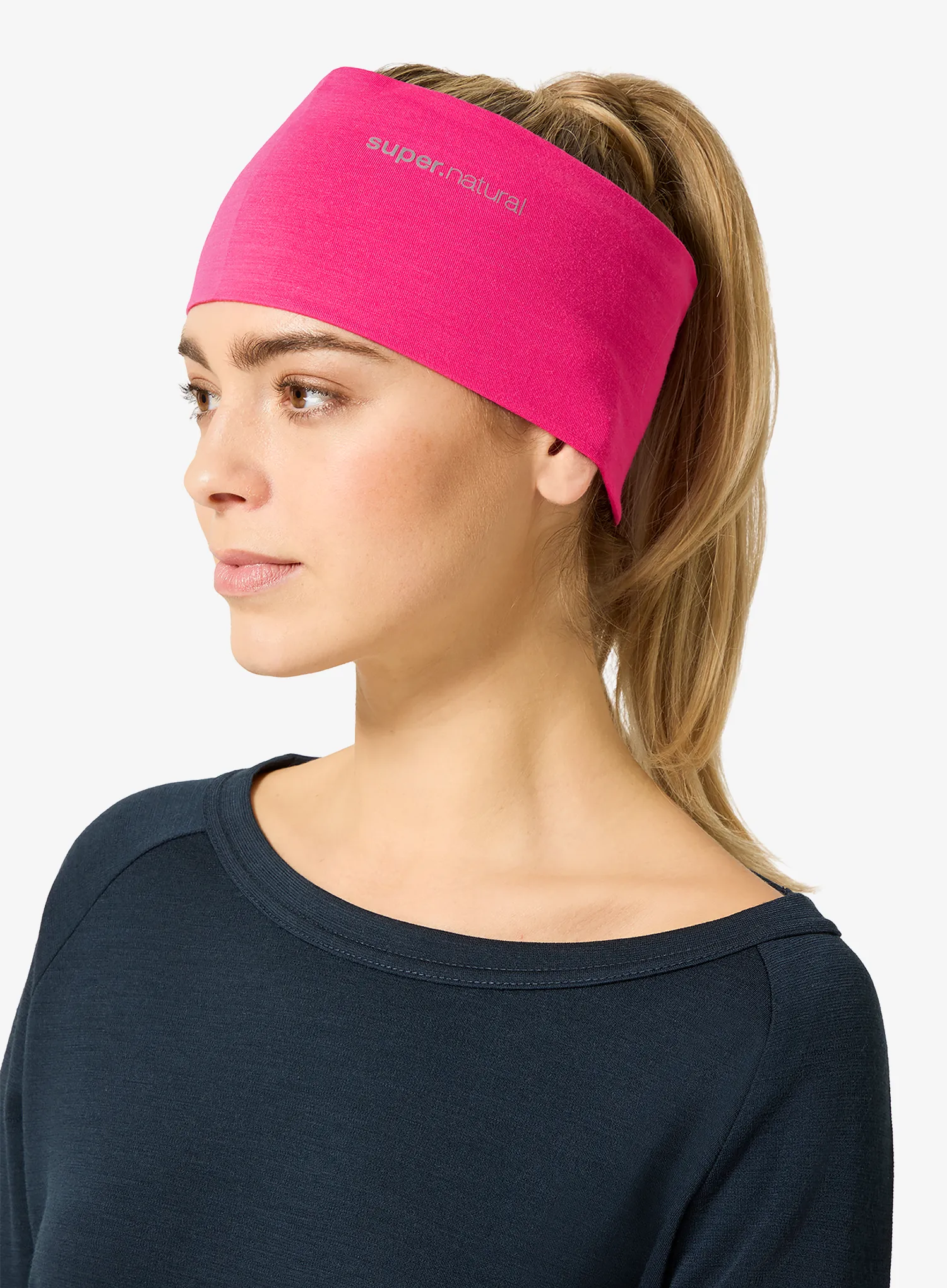 Naglavni trak Super.natural Wanderlust Headband - pinky rose