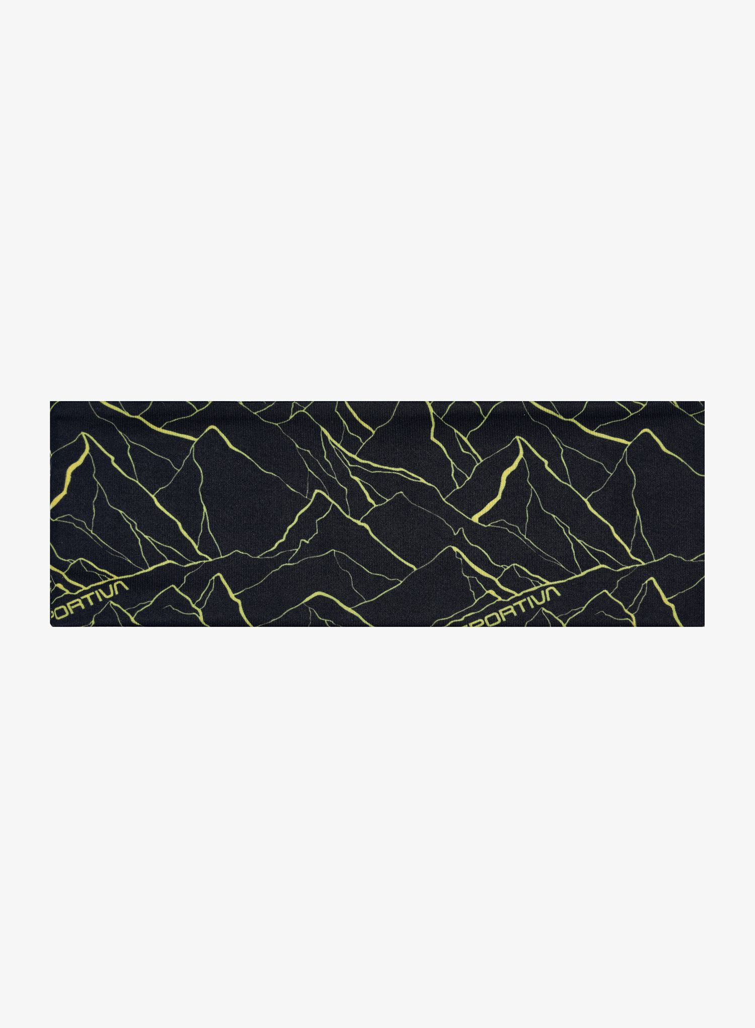 Športni naglavni trak La Sportiva Mountain Headband - black/yellow
