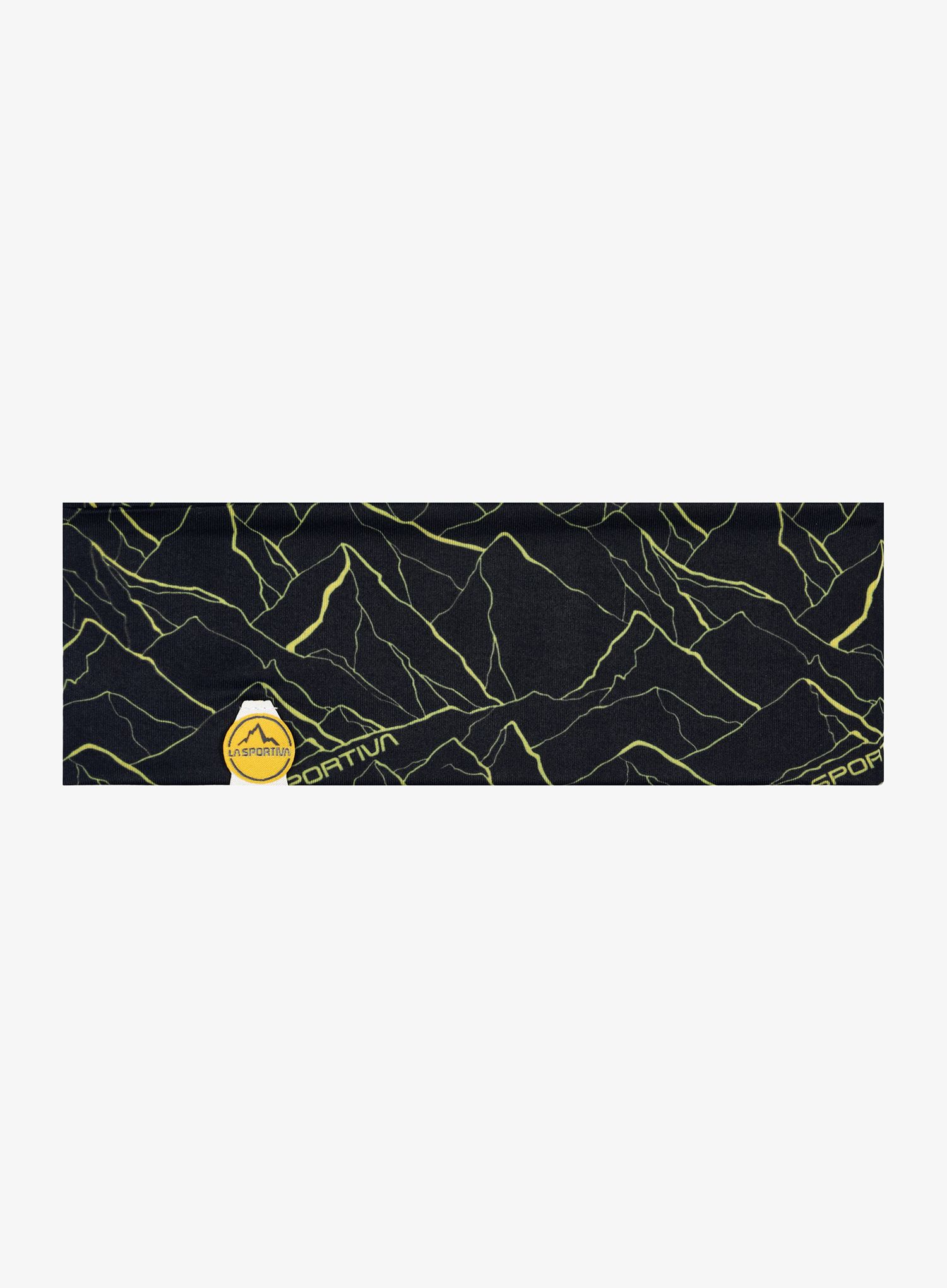 Športni naglavni trak La Sportiva Mountain Headband - black/yellow