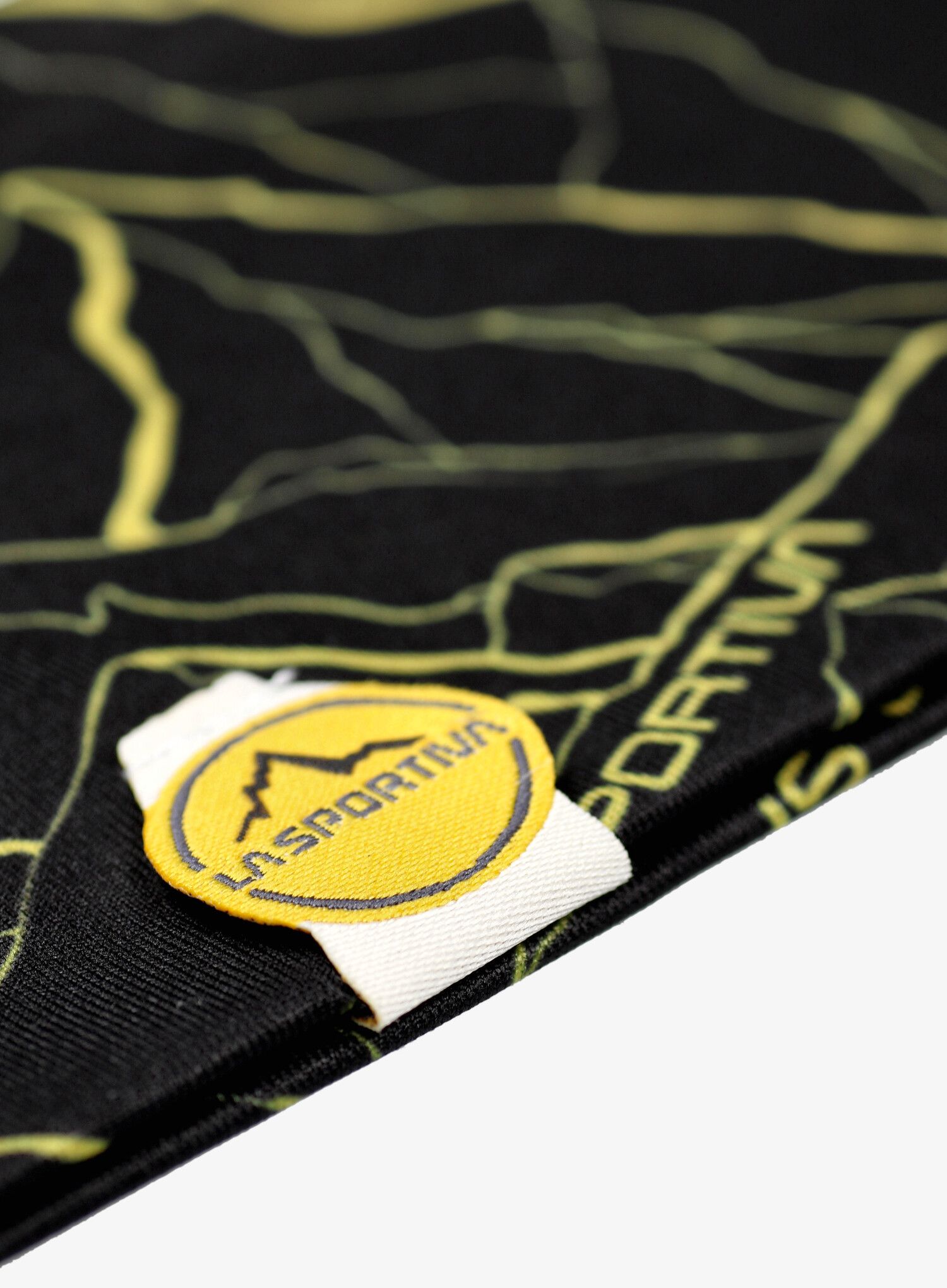 Športni naglavni trak La Sportiva Mountain Headband - black/yellow