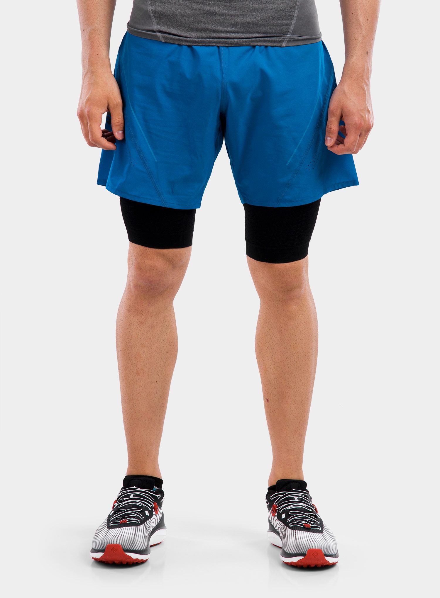 Kompresijski trakovi Compressport Under Control Quad - black
