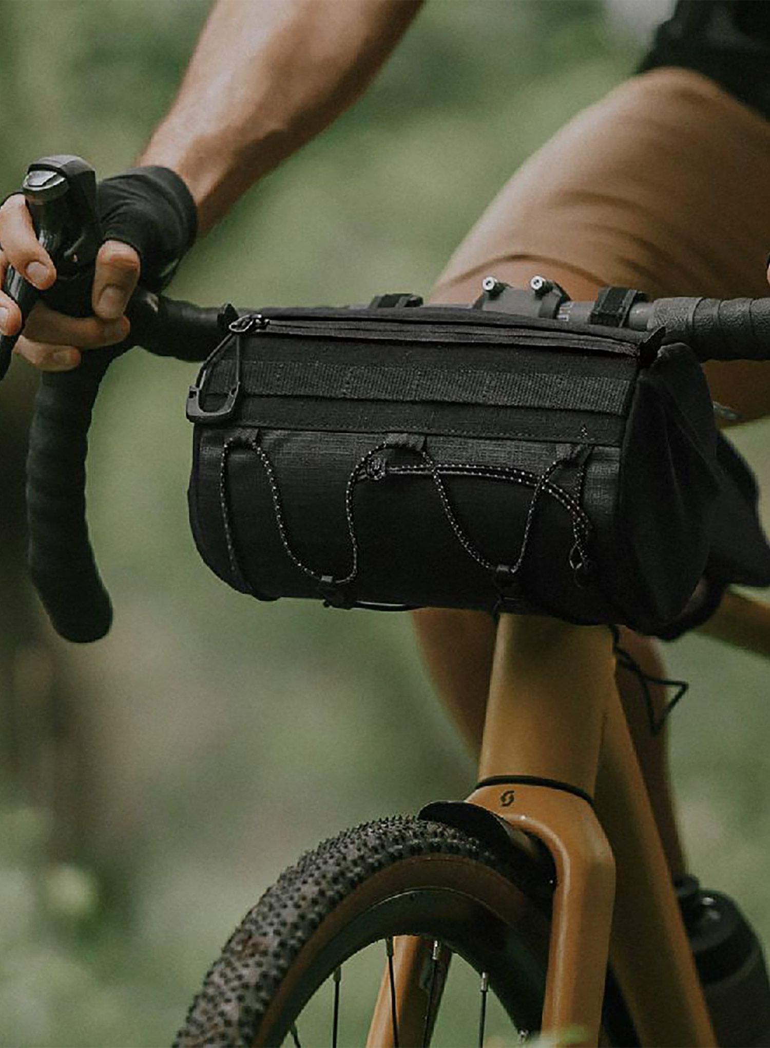 Kolesarska torbica za krmilo Topeak Tubular Barbag 3.8 L - black