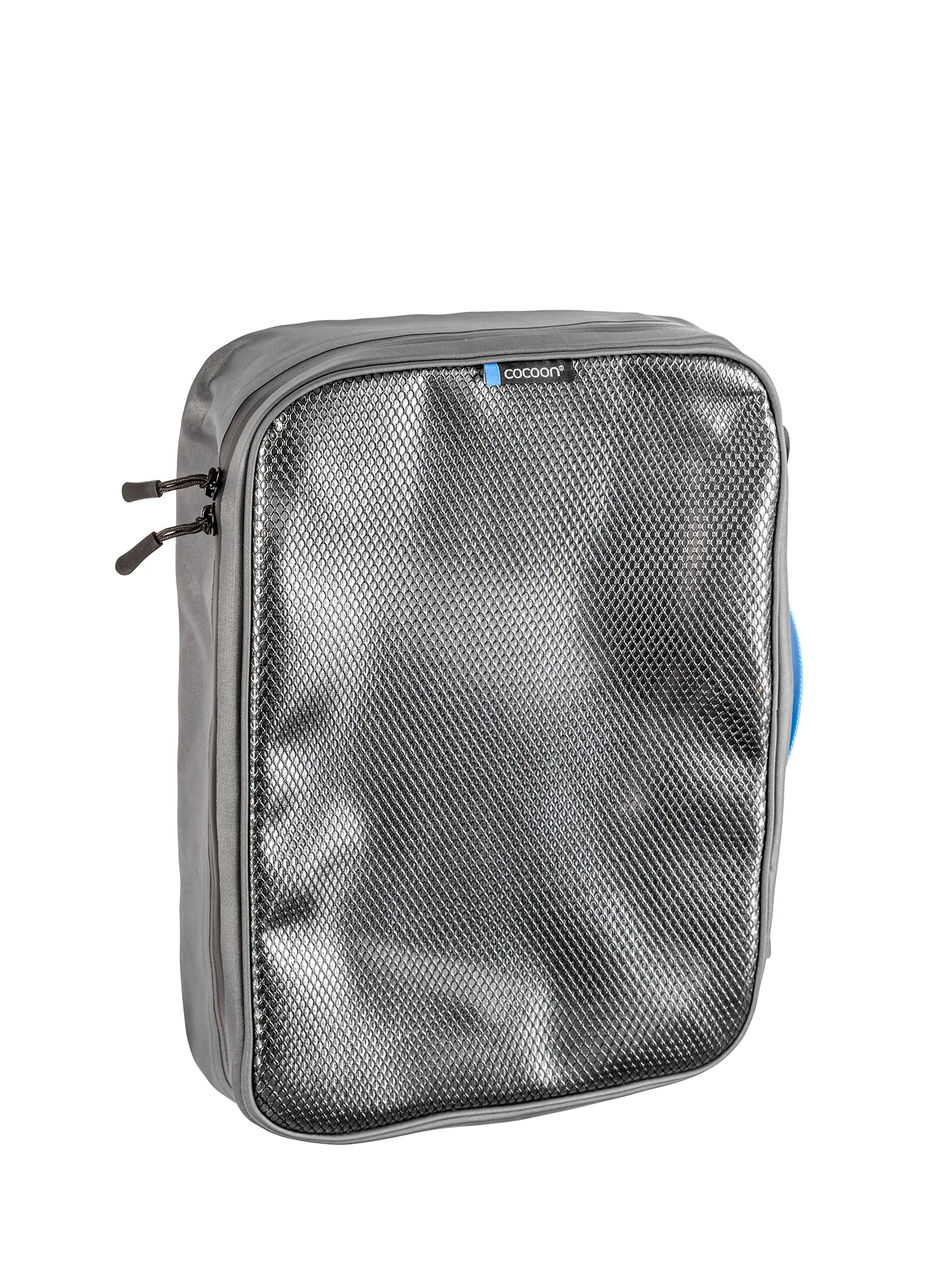Potovalni organizator Cocoon Packing Cube - Laminated Net Top L - grey/black