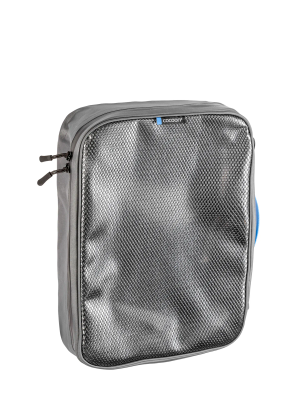 Potovalni organizator Cocoon Packing Cube - Laminated Net Top L - grey/black