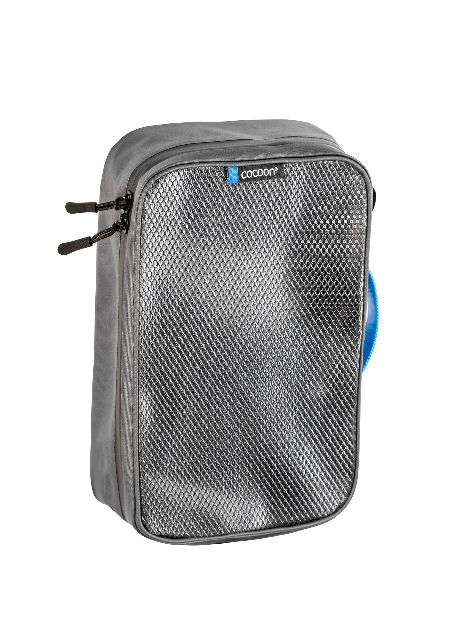 Potovalni organizator Cocoon Packing Cube - Laminated Net Top M - grey/black
