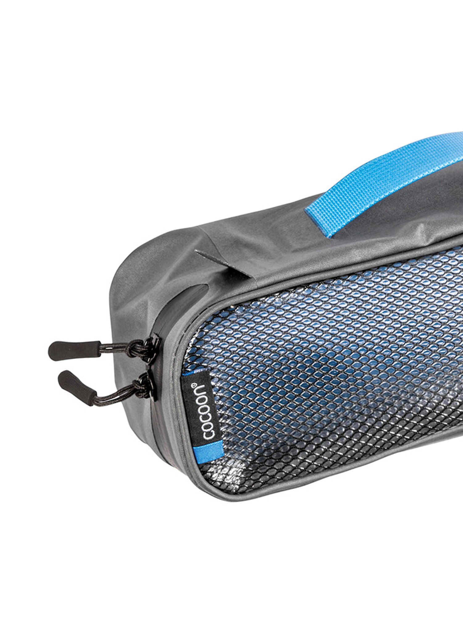 Potovalni organizator Cocoon Packing Cube - Laminated Net Top S - grey/blue