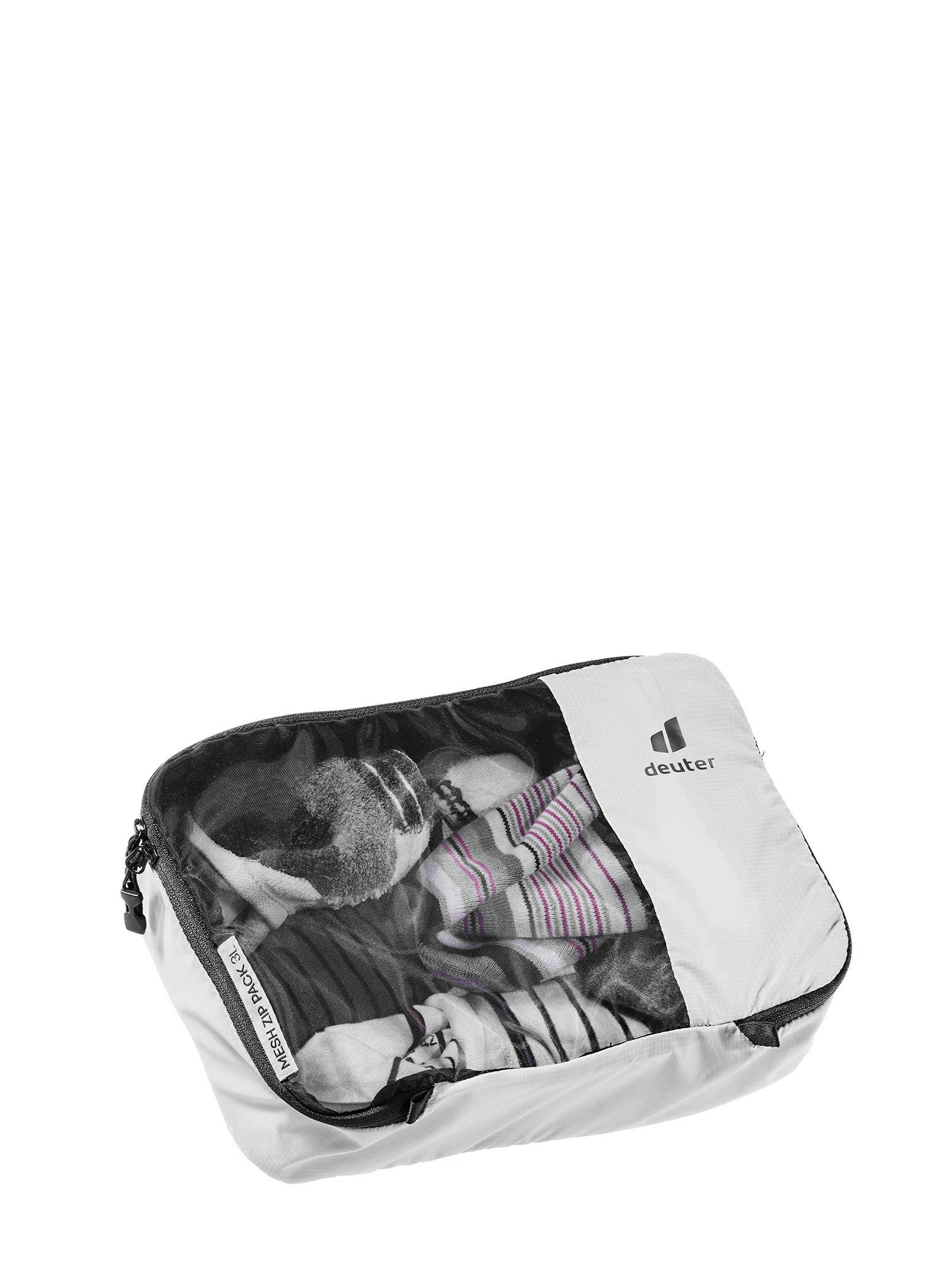 Potovalni organizator Deuter Mesh Zip Pack 3 - tin/black