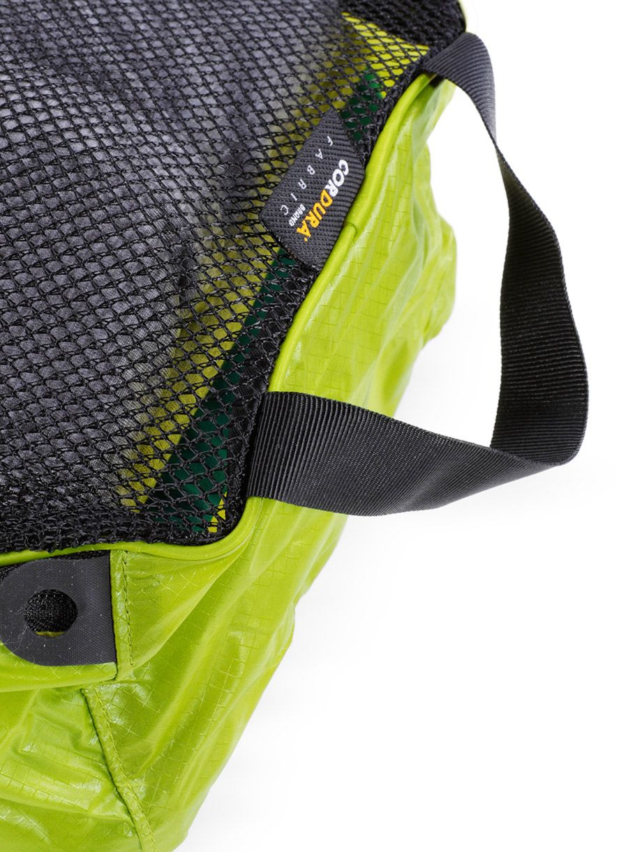 Potovalni organizator Sea To Summit Mesh Garment Bag Travelling Light - lime/black