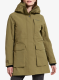 Ženska zimska jakna Didriksons Harriet Parka - olive green