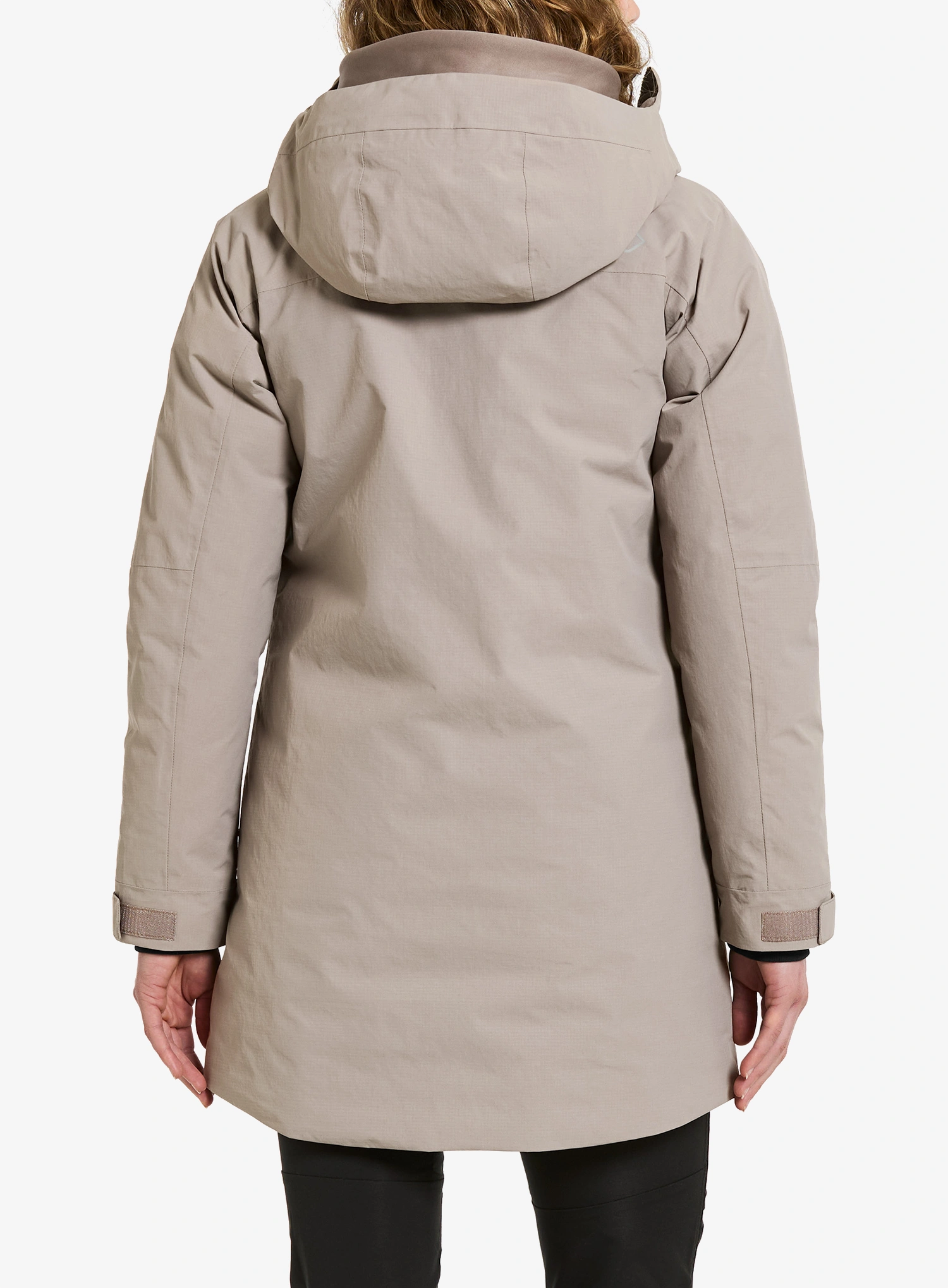 Ženska zimska jakna Didriksons Marget Parka - ash brown
