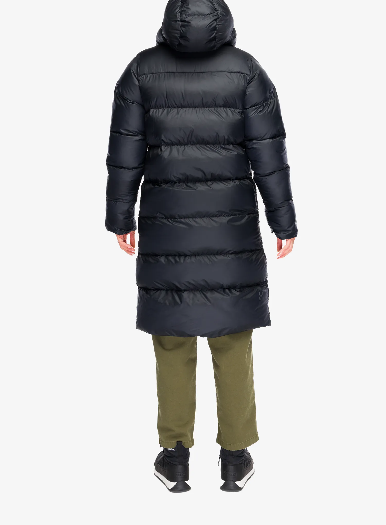 Ženska zimska jakna Haglofs Long Mimic II Parka - true black