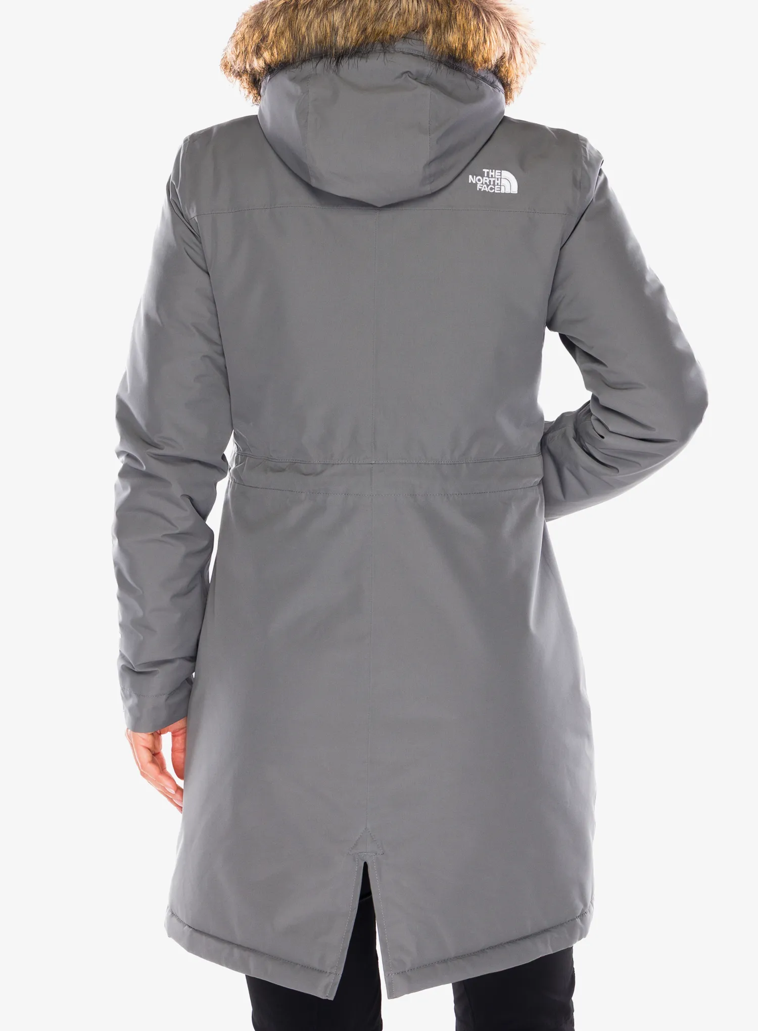 Ženska zimska jakna The North Face Zaneck Parka - smoked pearl