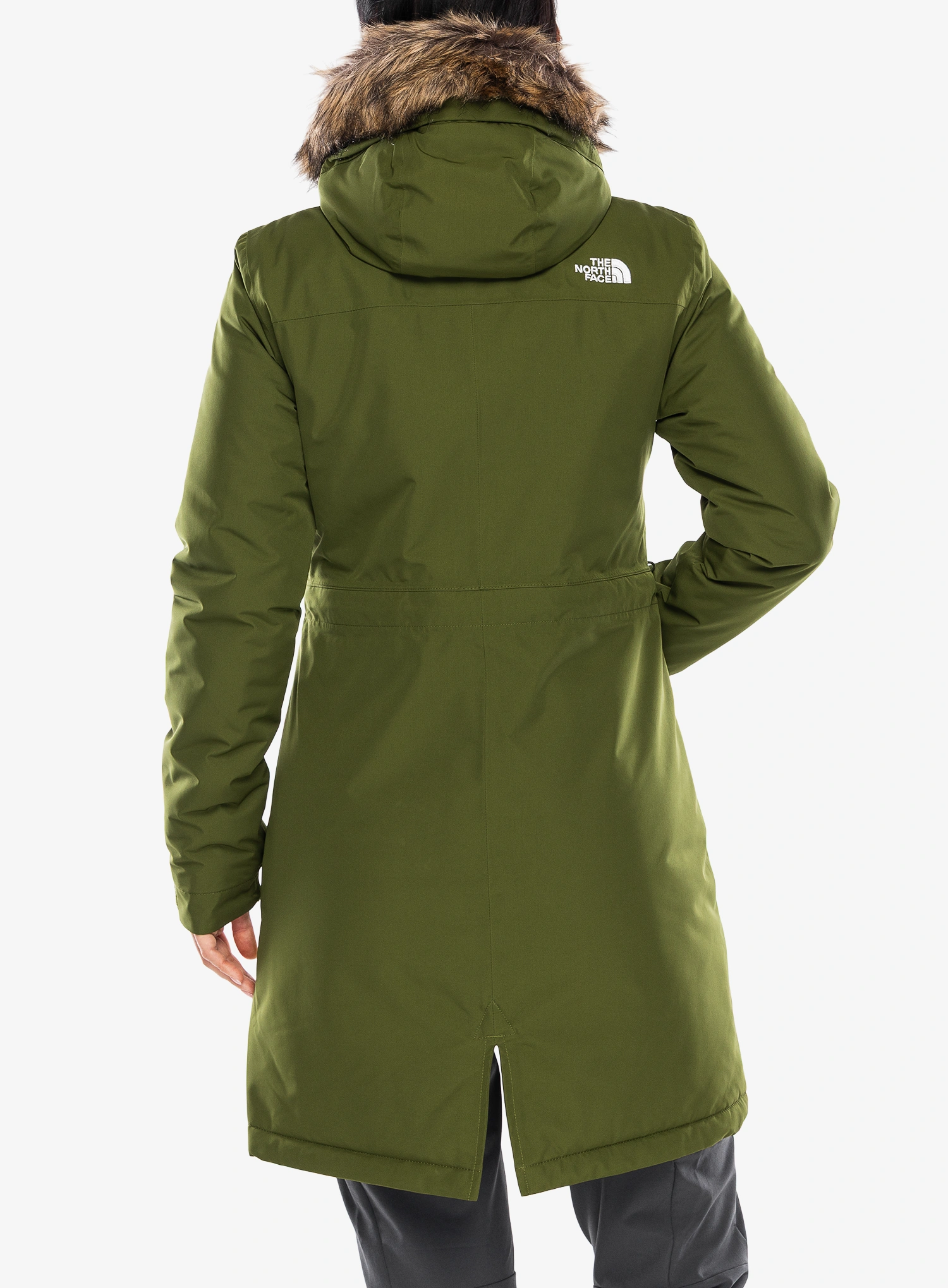 Ženska zimska jakna The North Face Zaneck Parka - woodland green