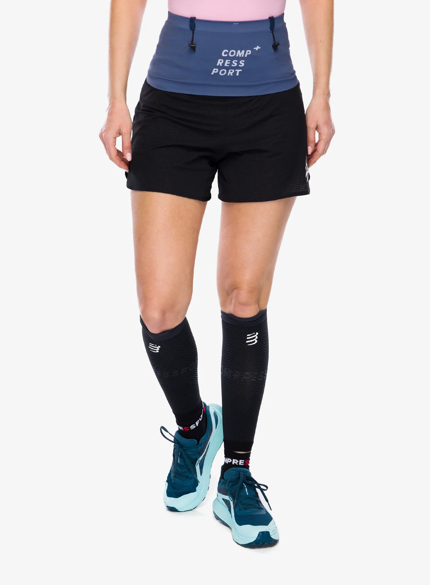 Tekaški pas Compressport Free Belt Pro - indigo
