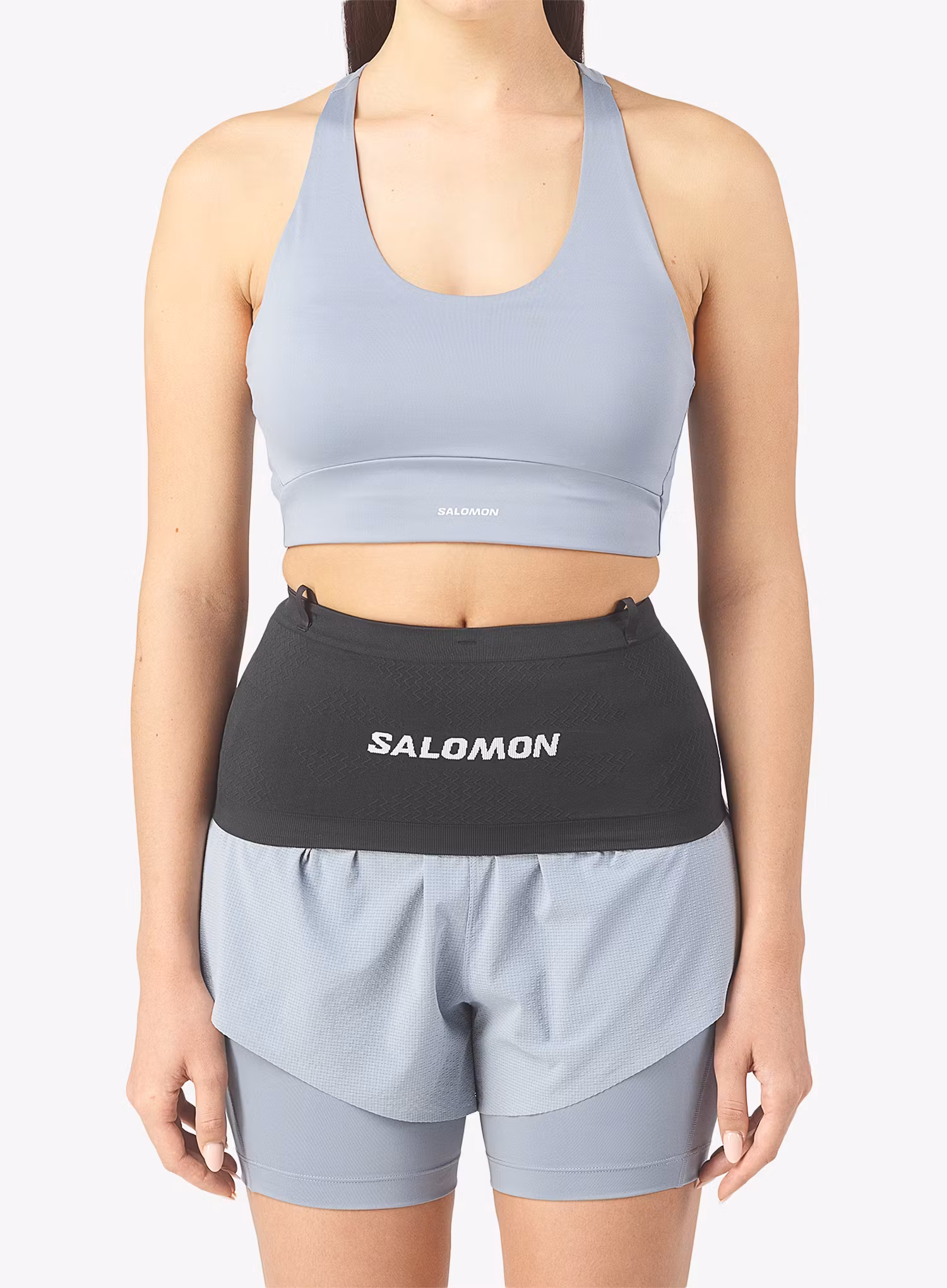 Pas za tek Salomon Adv Skin Seamless Belt - black/white