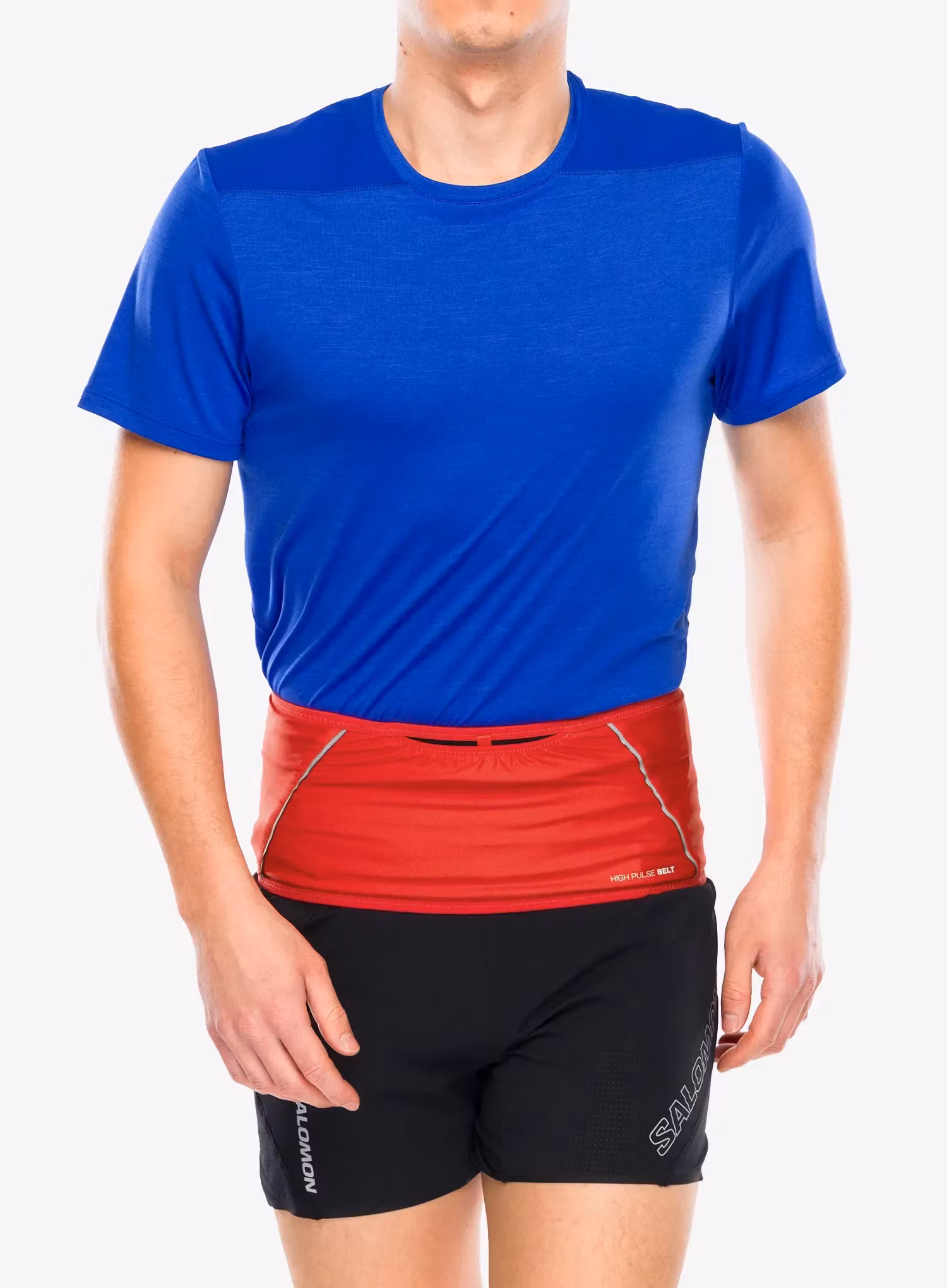 Pas za tek Salomon High Pulse Belt - high risk red/black