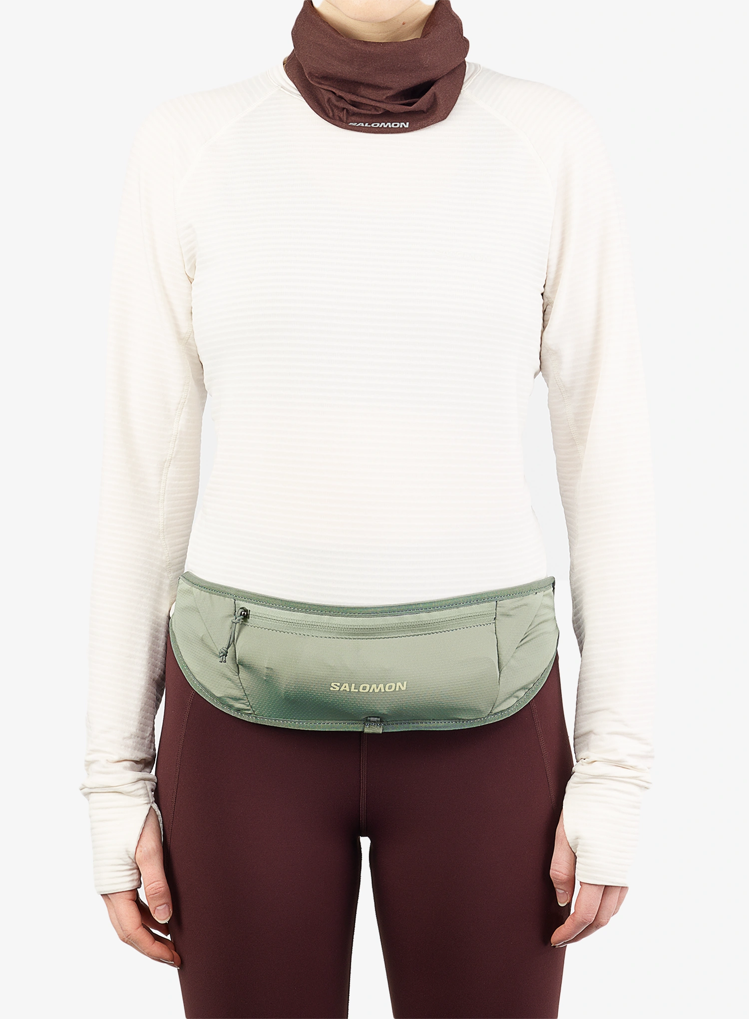 Pas za tek Salomon Pulse Sling Belt  - lily pad/laurel wreath