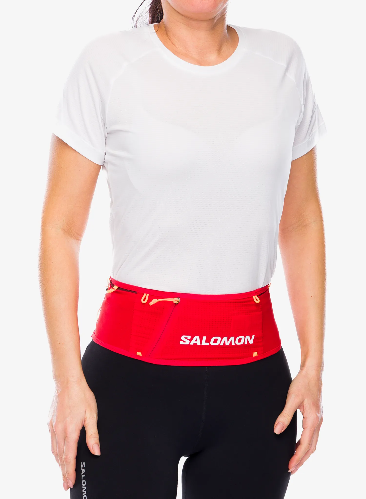 Pas za tek Salomon S/Lab Belt - fiery red/andorra/orange