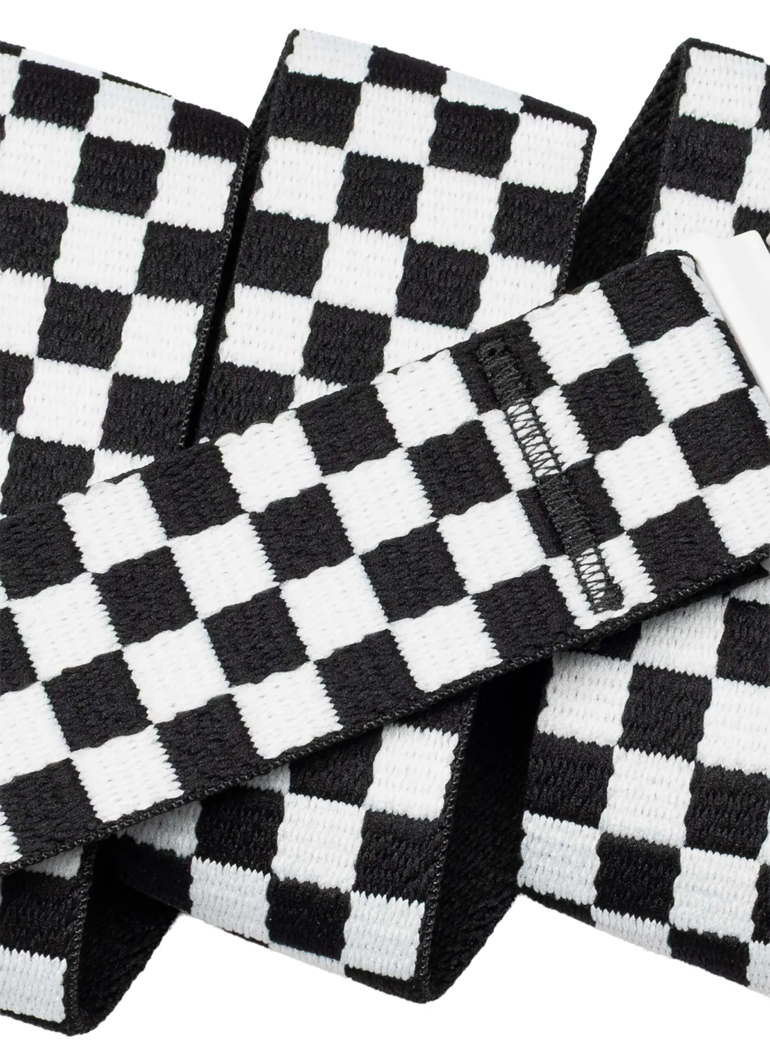 Pas za hlače Arcade Check - black/glacial