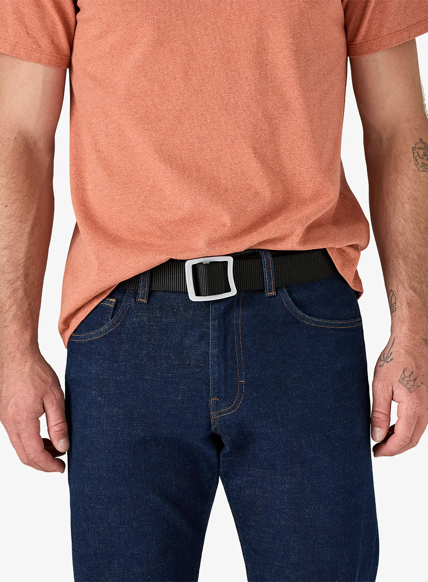 Pas Patagonia Tech Web Belt - black
