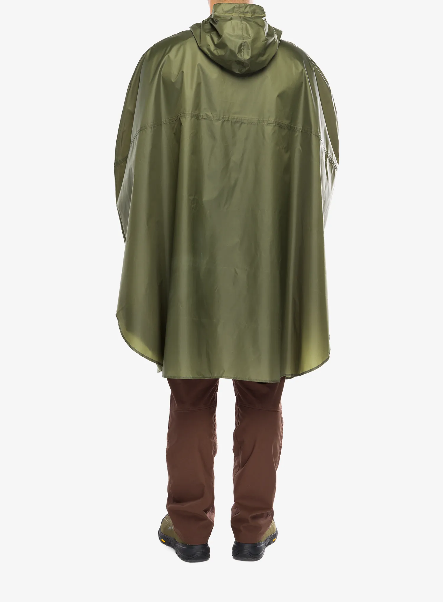Dežni plašč Trekmates Rove Poncho - moss/moss