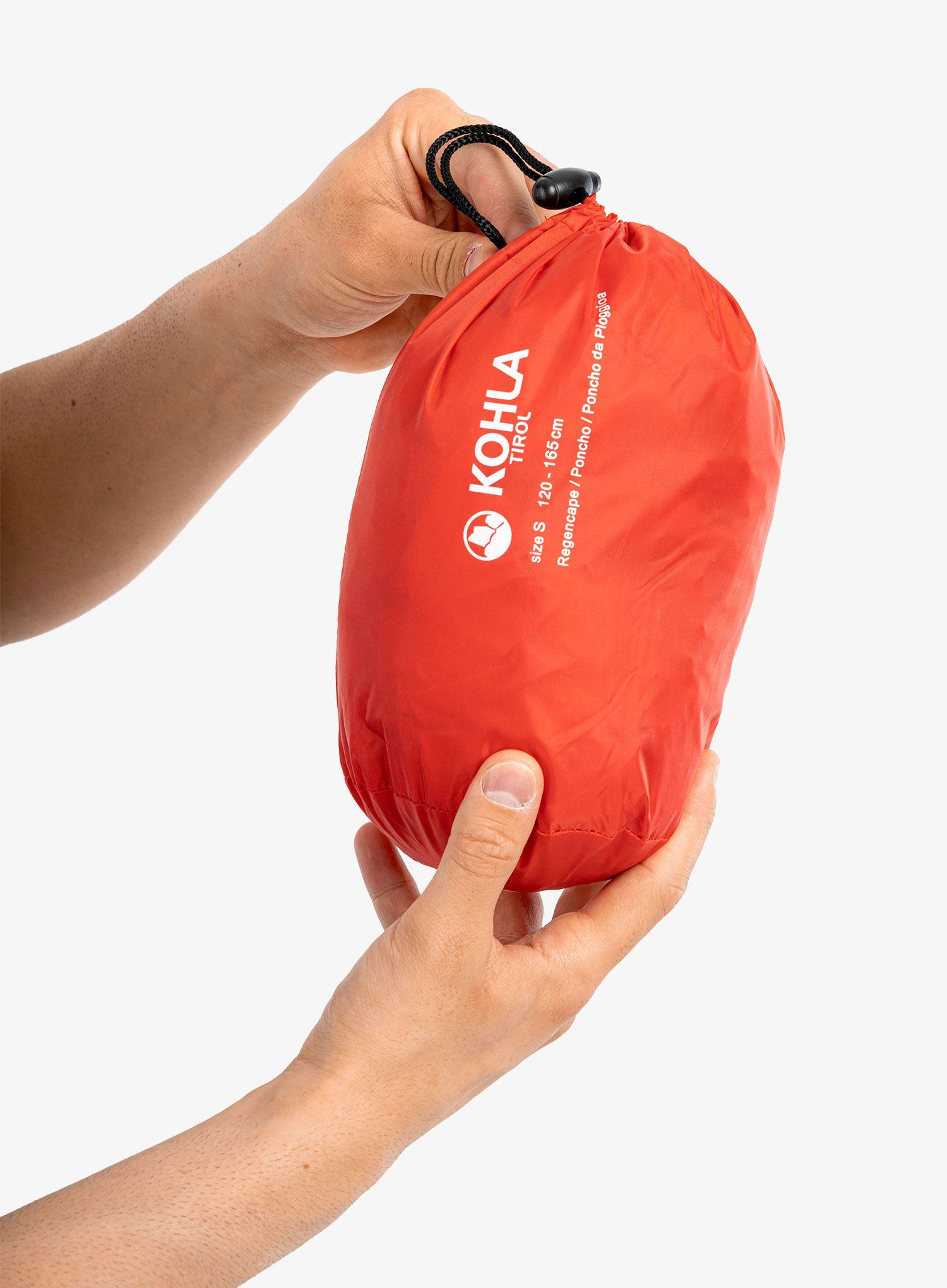 Dežni pončo Kohla Rain Poncho - flame scarlet