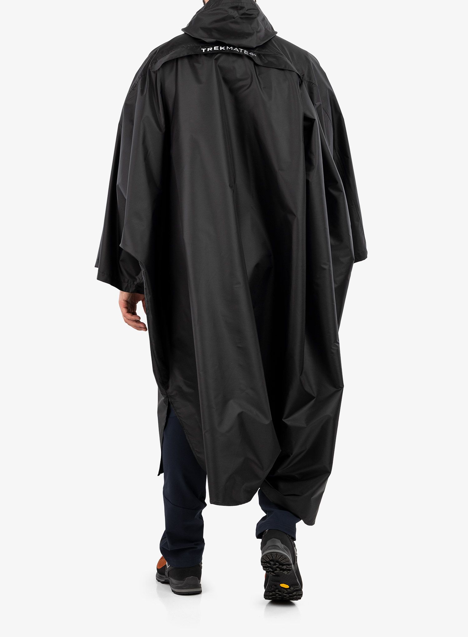 Dežni pončo Trekmates Deluxe Poncho - black