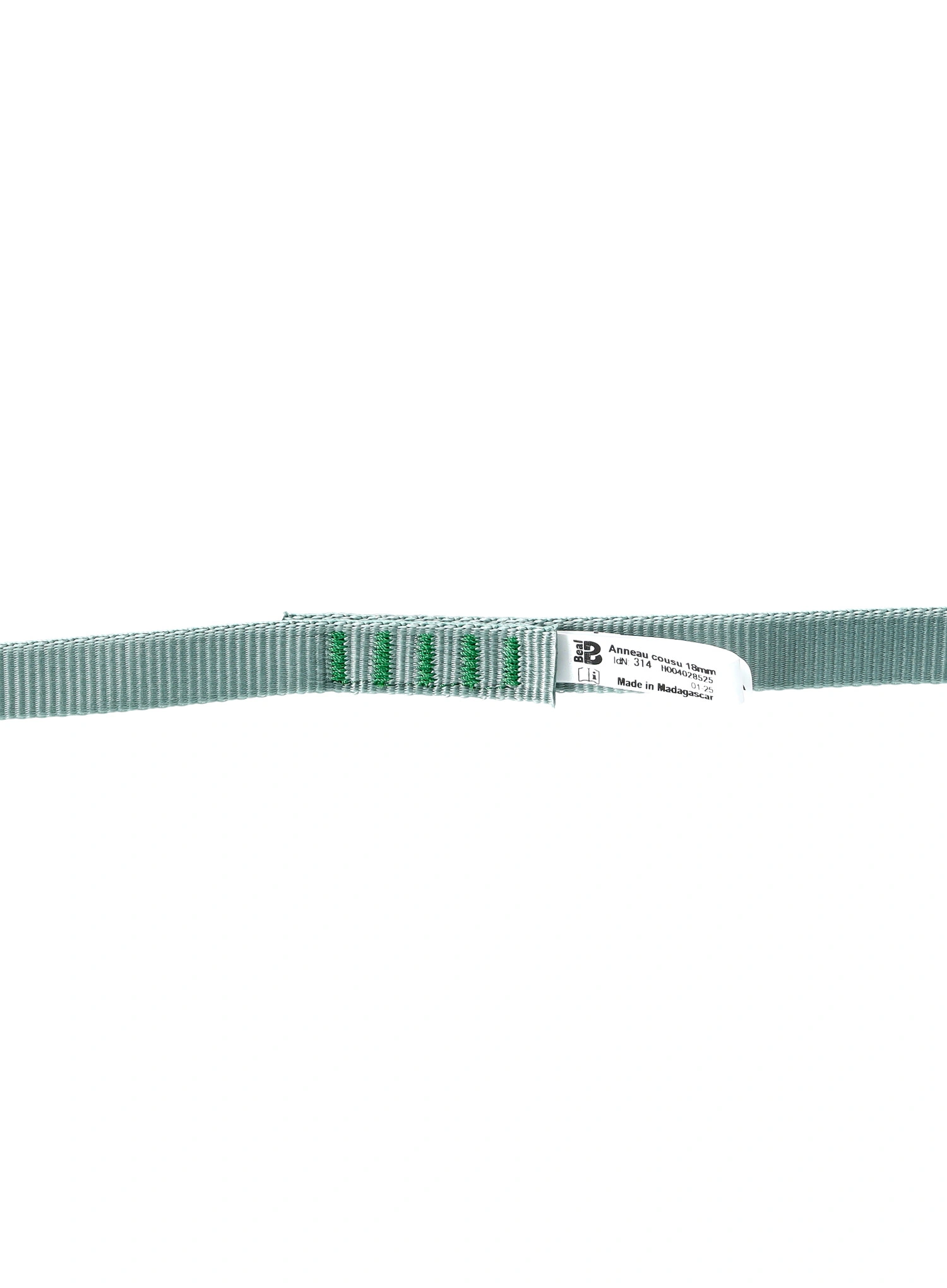Zanka Beal 100 cm x 18 mm - grey