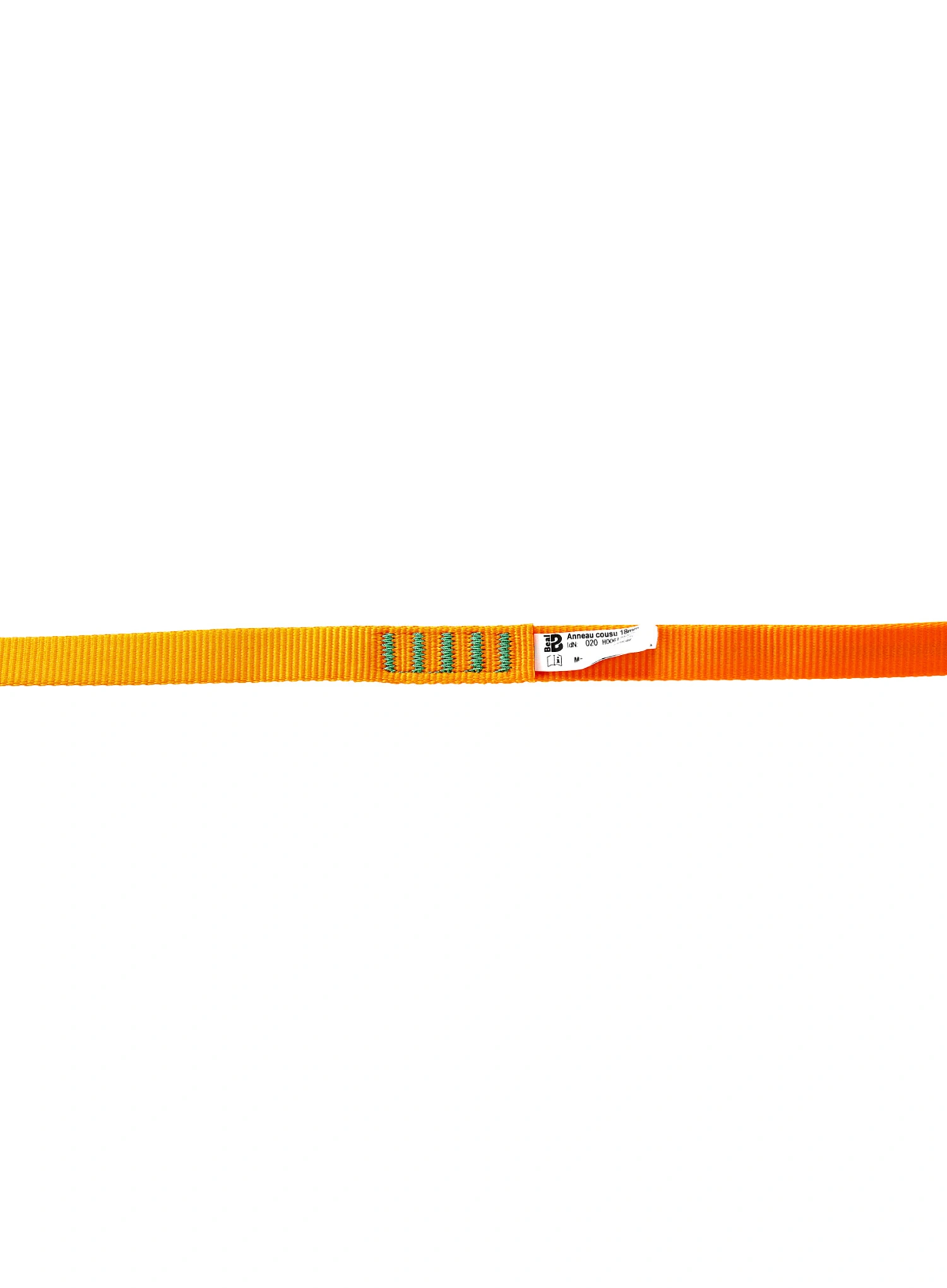 Zanka Beal 120 cm x 18 mm - yellow