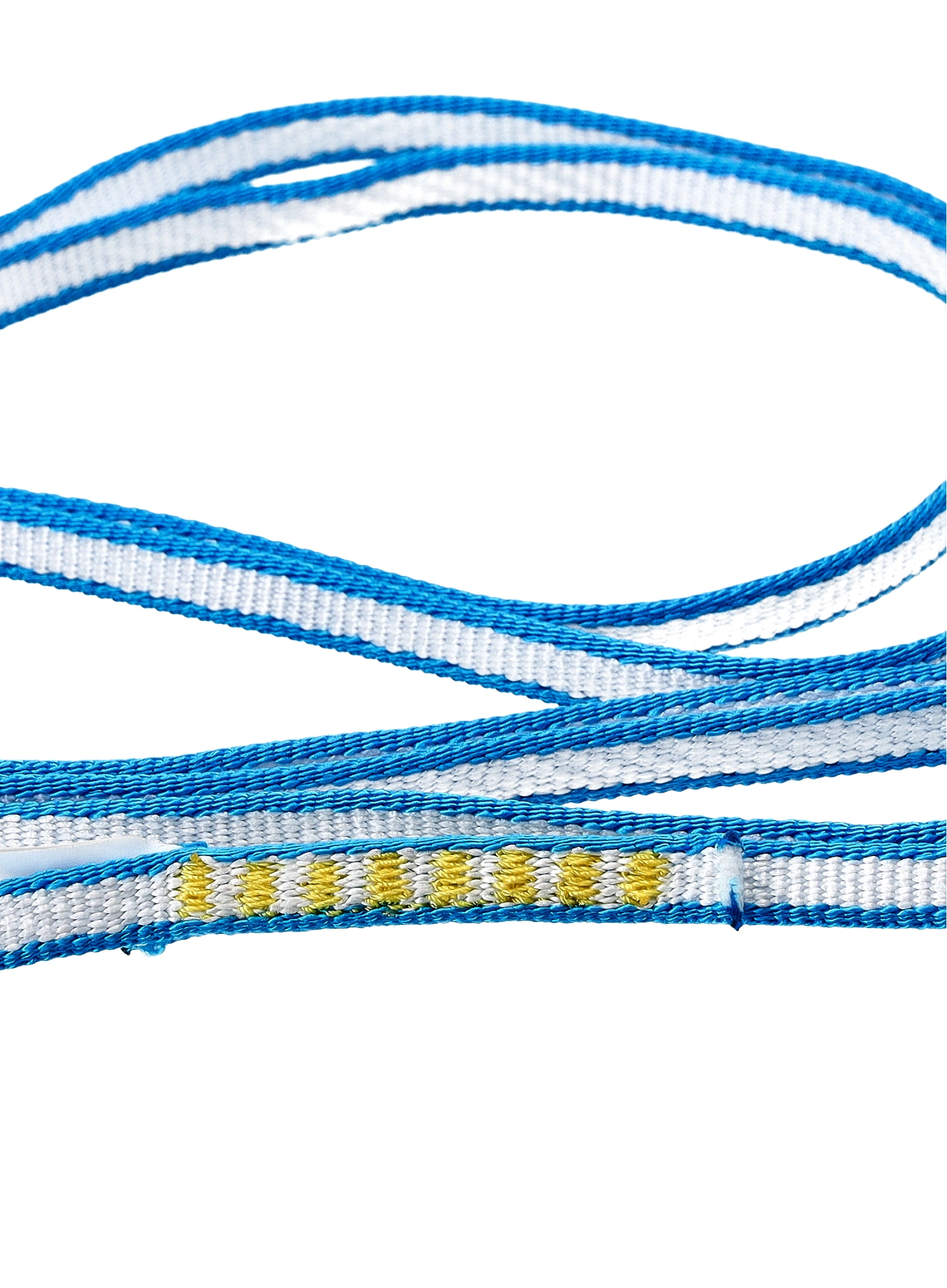 Zanka Beal Dyneema 240 cm x 10 mm - white/blue